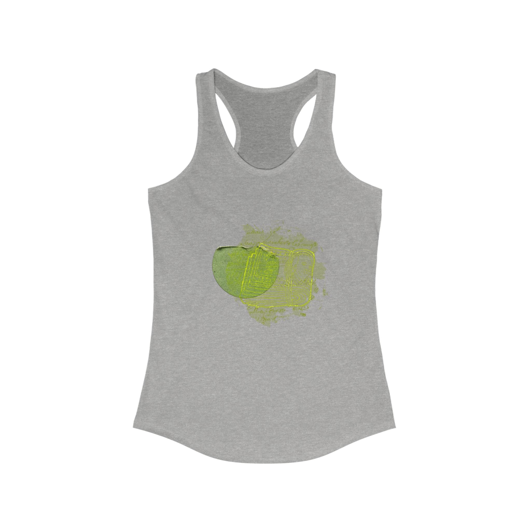 Trendy Women's Racerback Tank Top, Perfect for Summer, Gym Wear, Casual Outings, Gift for Friends, Sports Enthusiasts