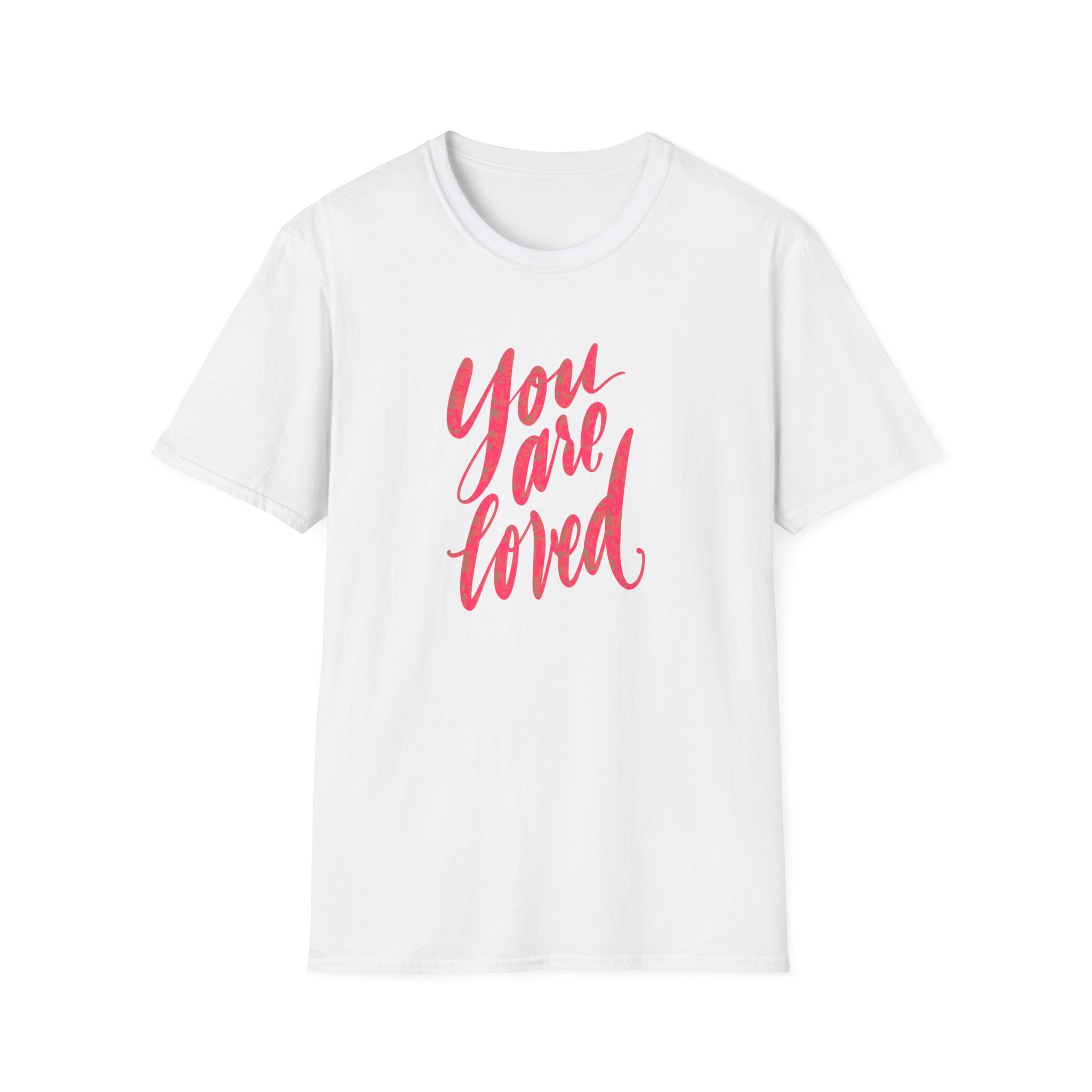 You Are Loved Unisex Softstyle T-Shirt - Comfort with a Positive Message