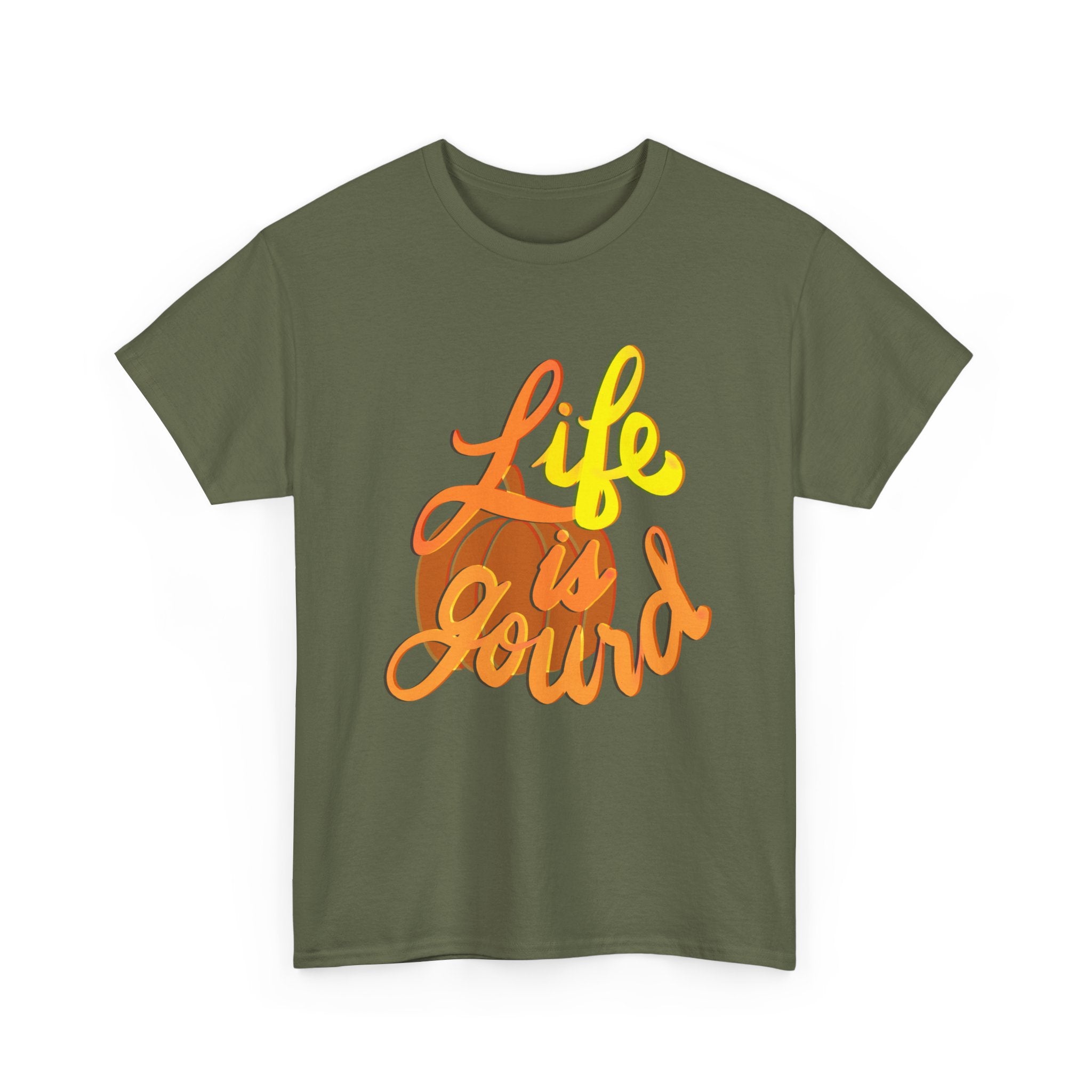 LIFE IS GOURD Unisex Heavy Cotton Tee