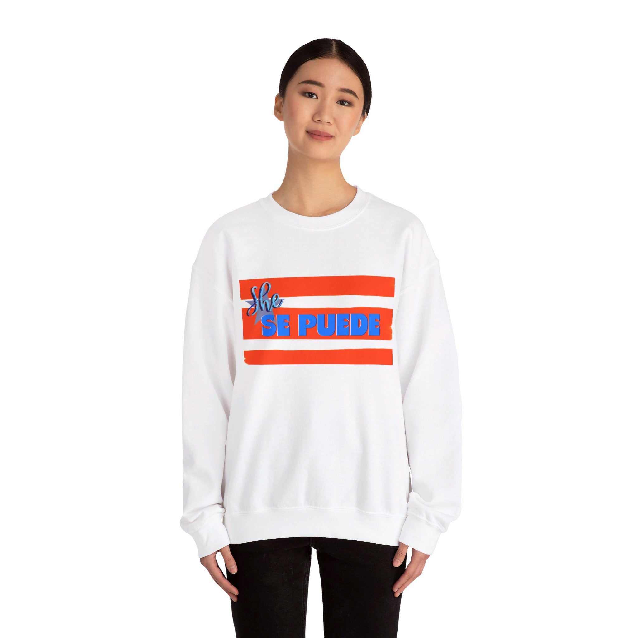 SHE SE PUEDE Unisex Heavy Blend™ Crewneck Sweatshirt