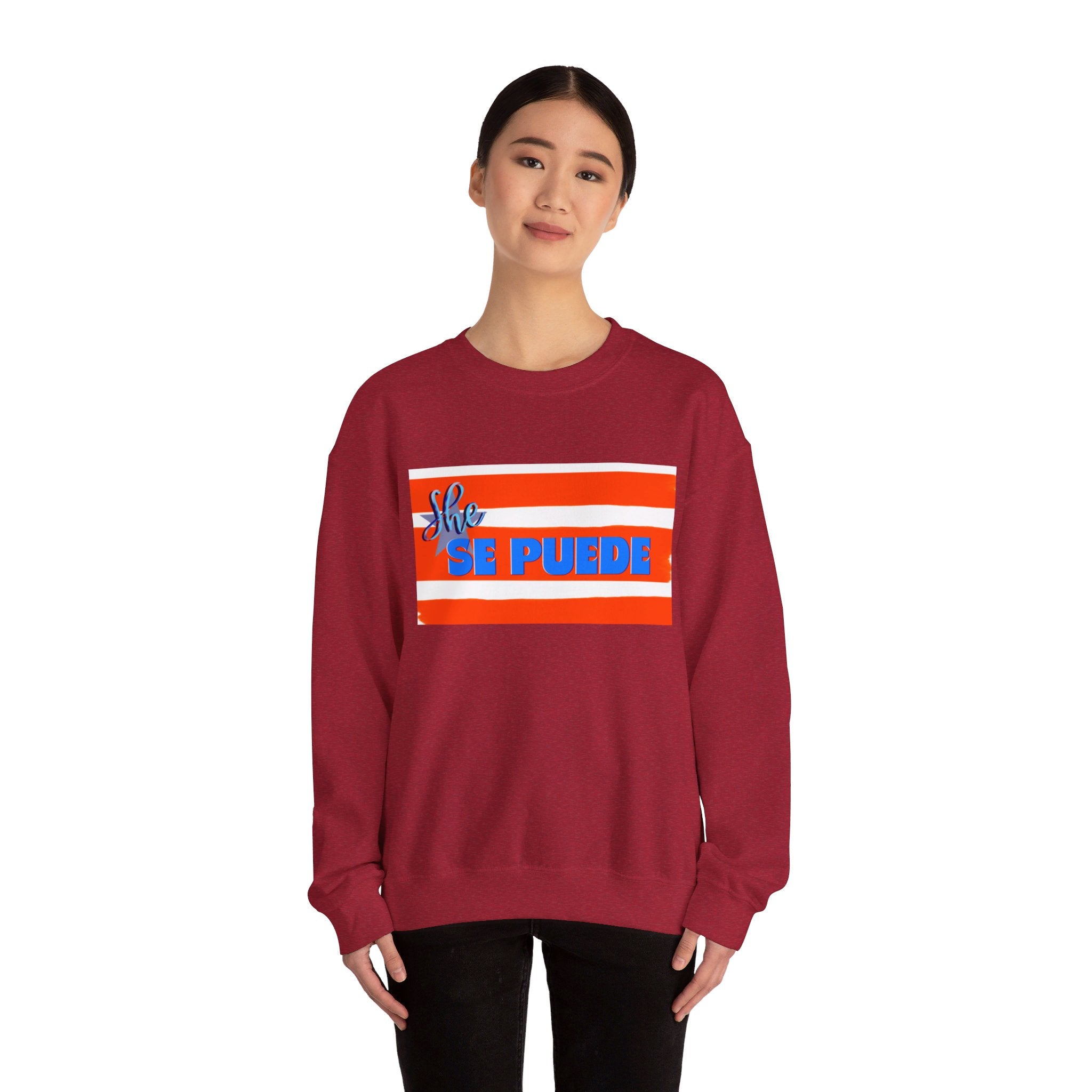 SHE SE PUEDE Unisex Heavy Blend™ Crewneck Sweatshirt