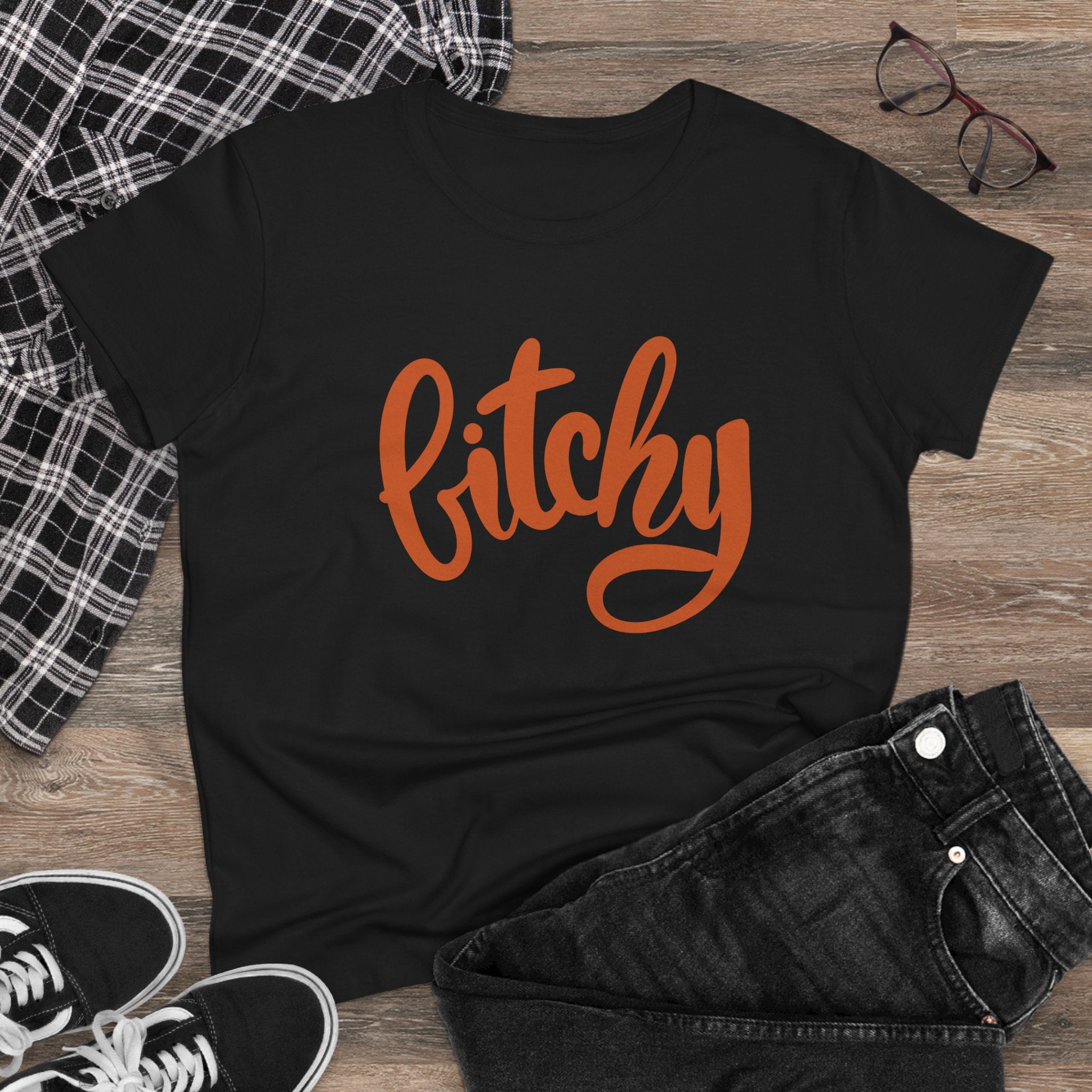 Bitchy Women's Midweight Cotton Tee