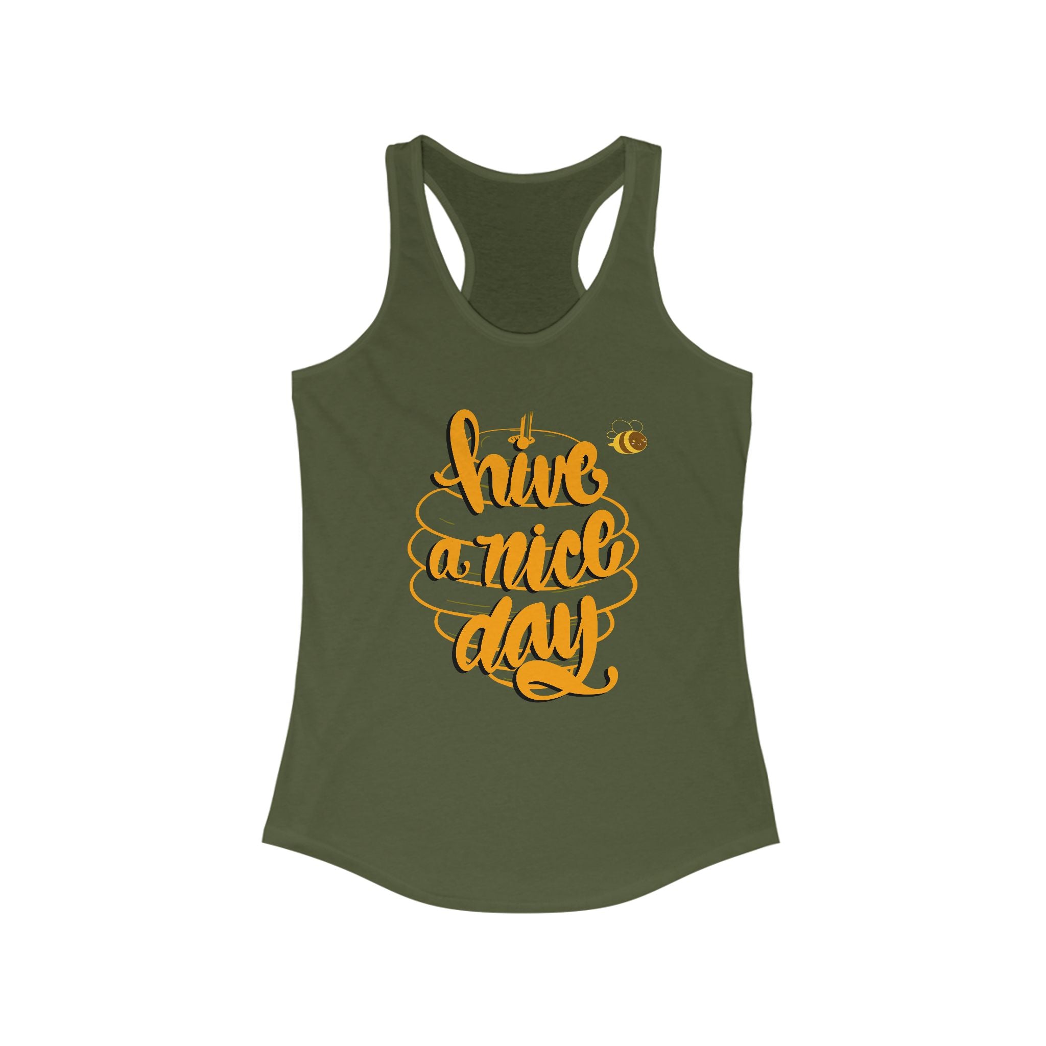 Racerback Tank - "Have a Nice Day" Women's Top