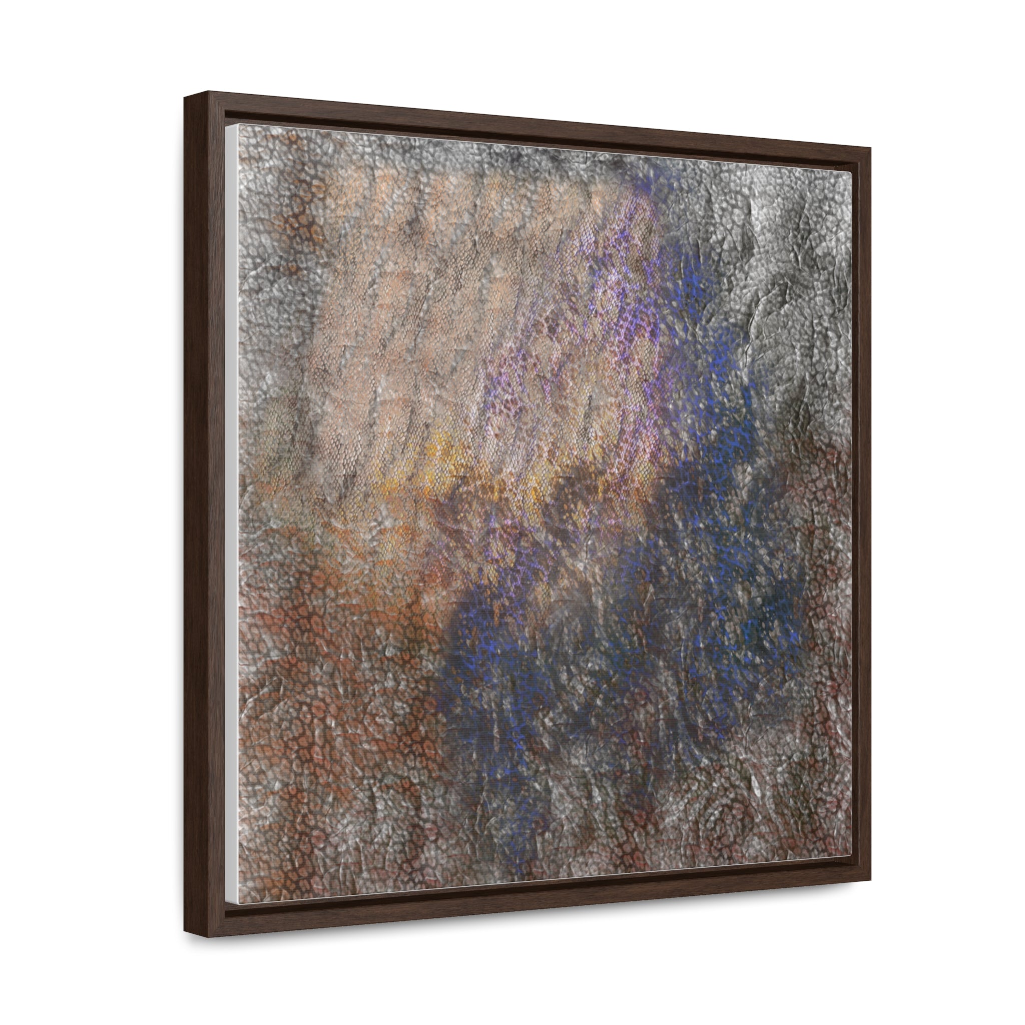 THROUGH A GLASS DARKLY Gallery Canvas Wraps, Square Frame