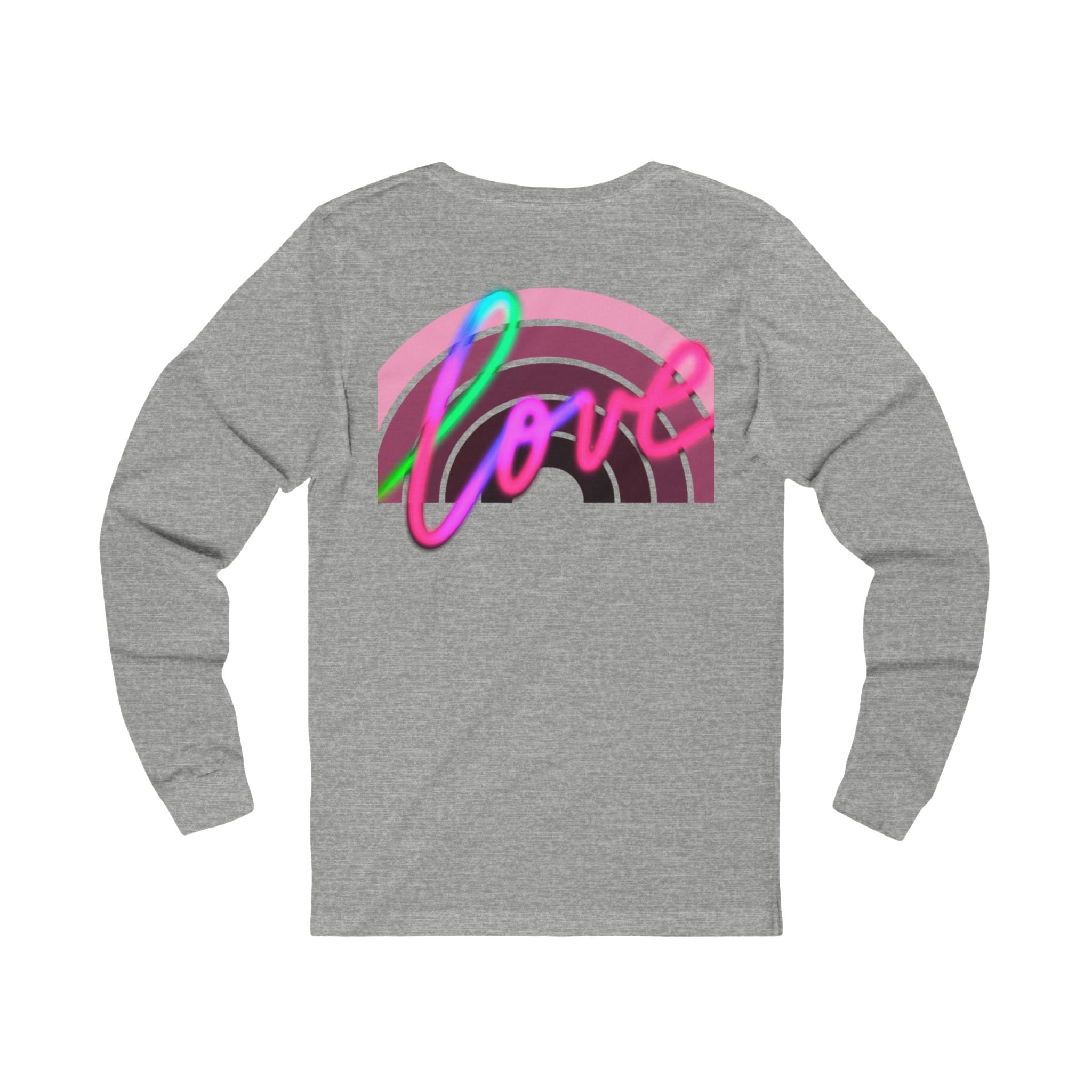 LOVE (FRONT AND BACK) Long Sleeve Tee