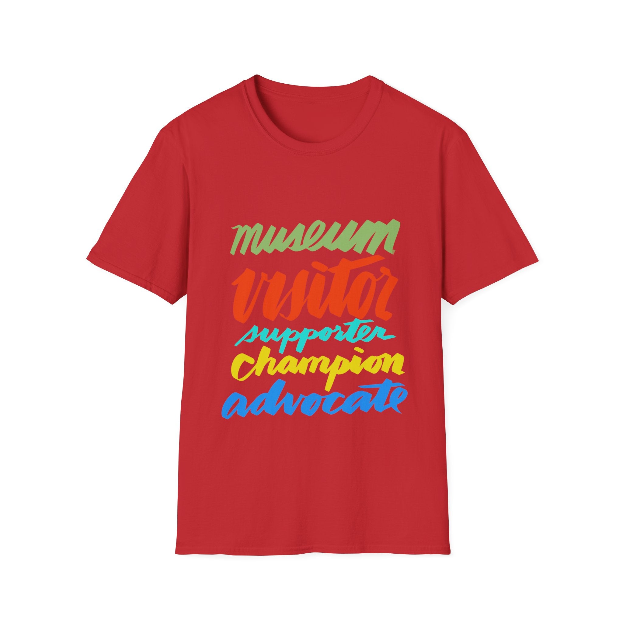 MUSEUM VISITOR ETC Unisex Softstyle T-Shirt