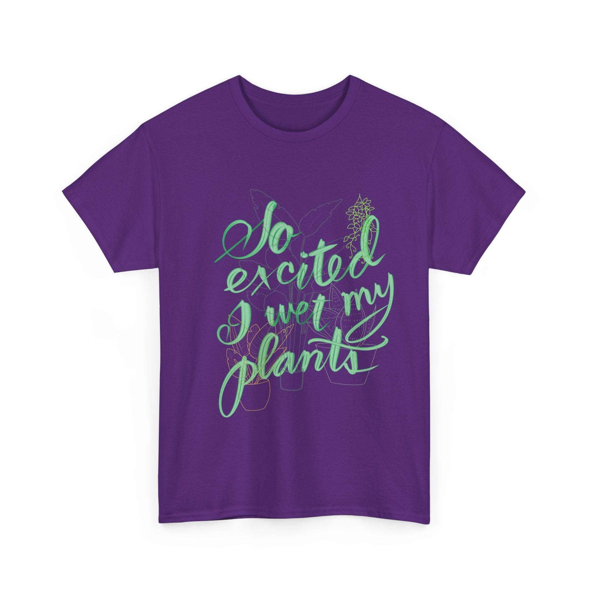 WET MY PLANTS Unisex Heavy Cotton Tee