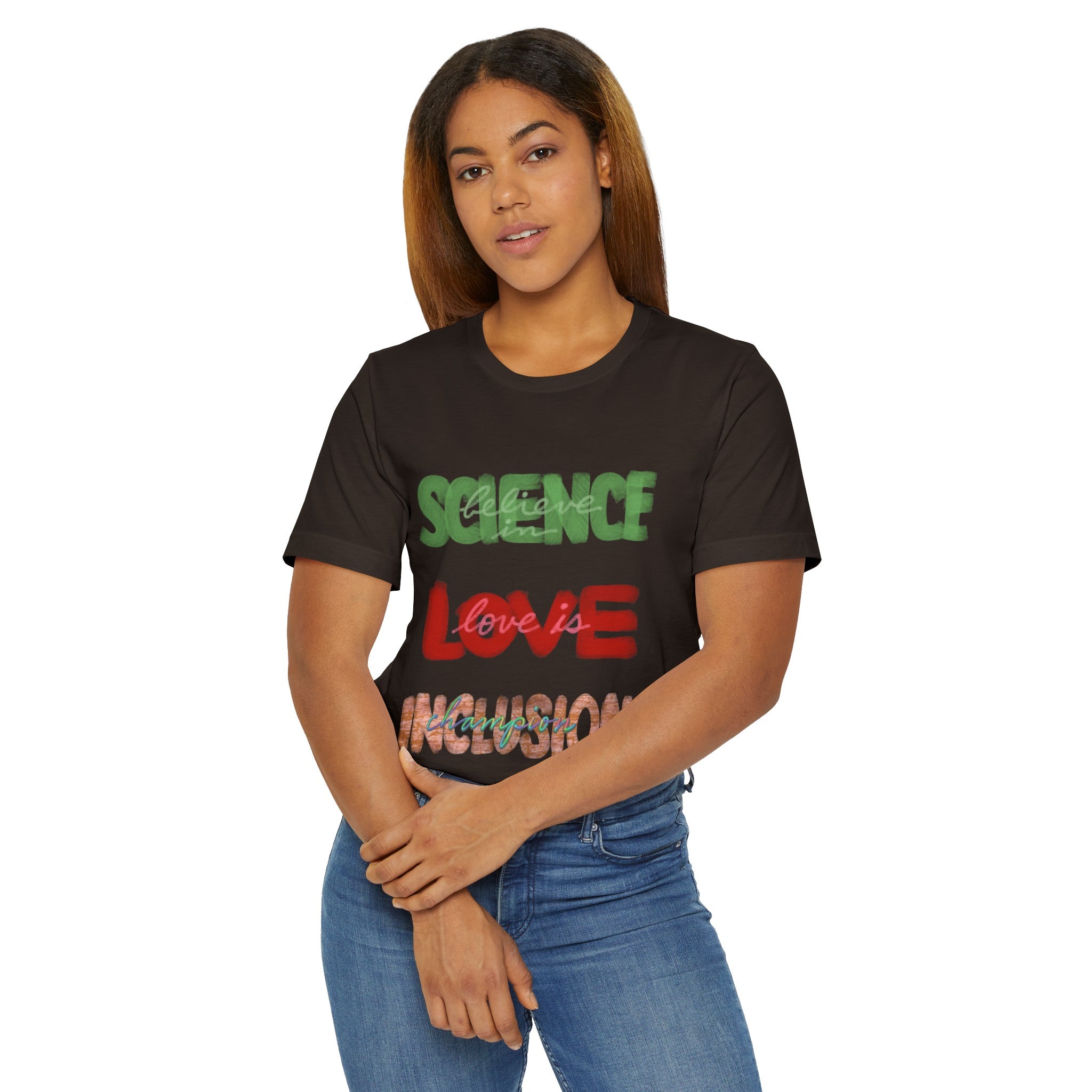 BELIEVE SCIENCE Unisex Jersey T-Shirt