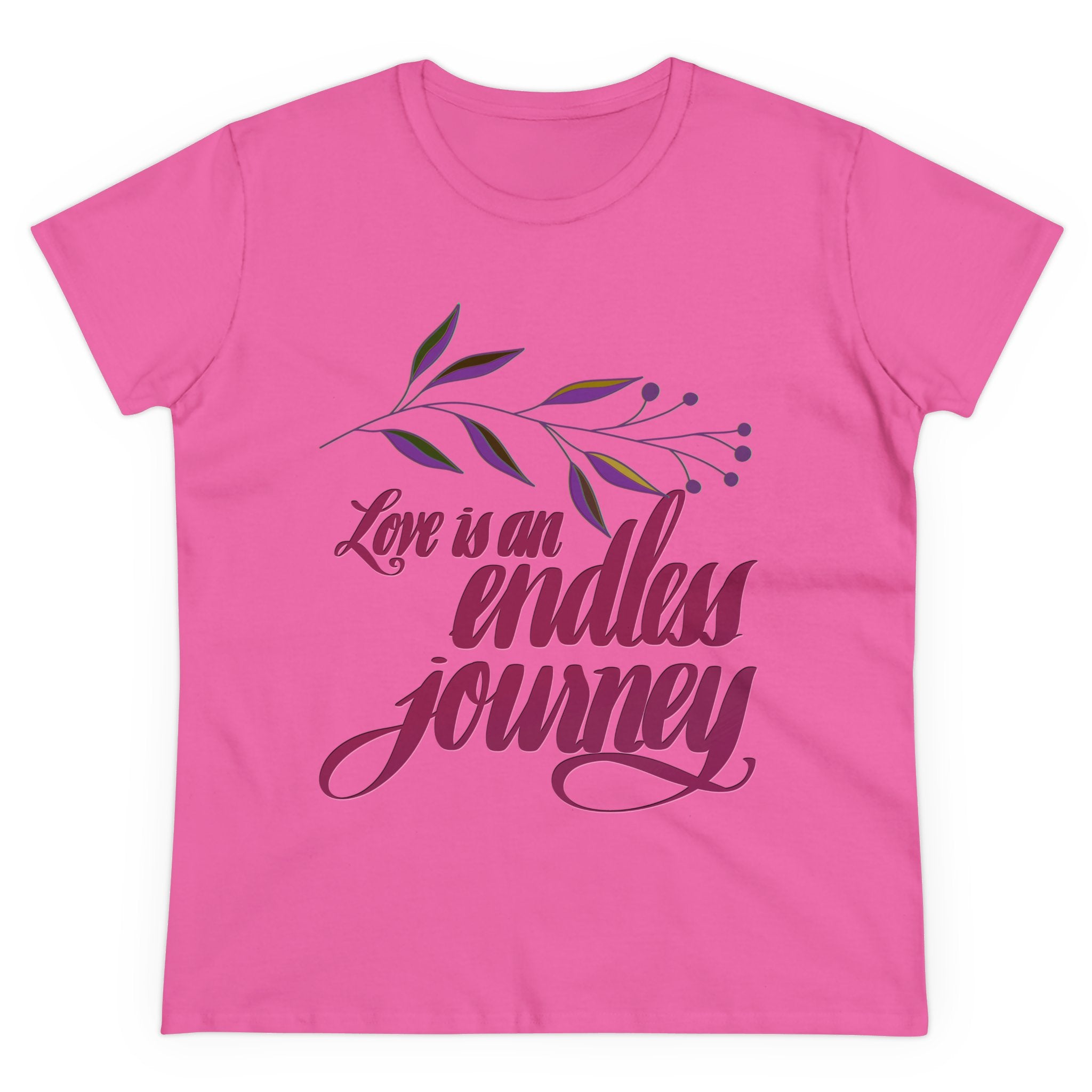 LOVE IS AN ENDLESS JOURNEY QUOTABLE SHAKESPEARE Cotton Tee