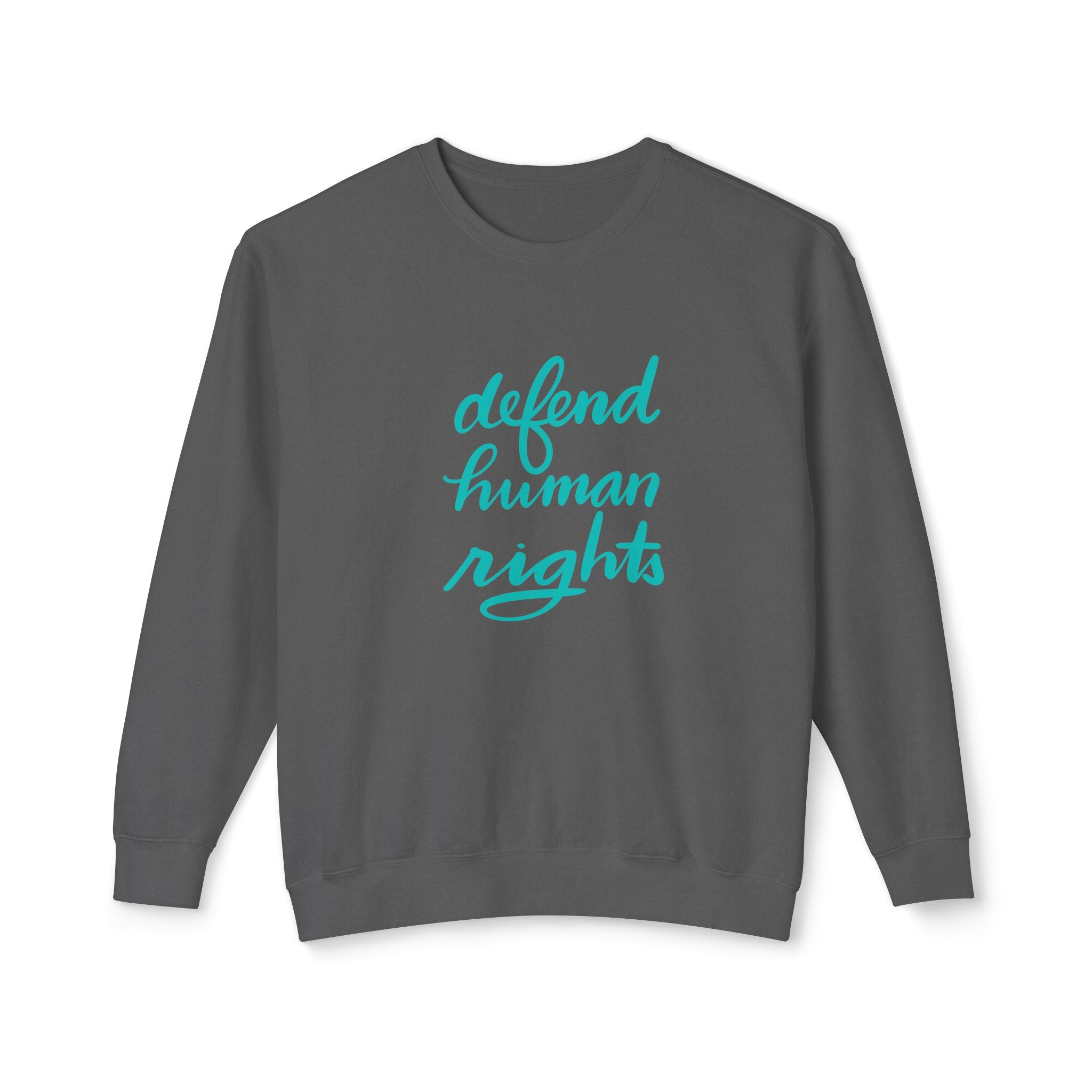 Defend Human Rights Crewneck Sweatshirt