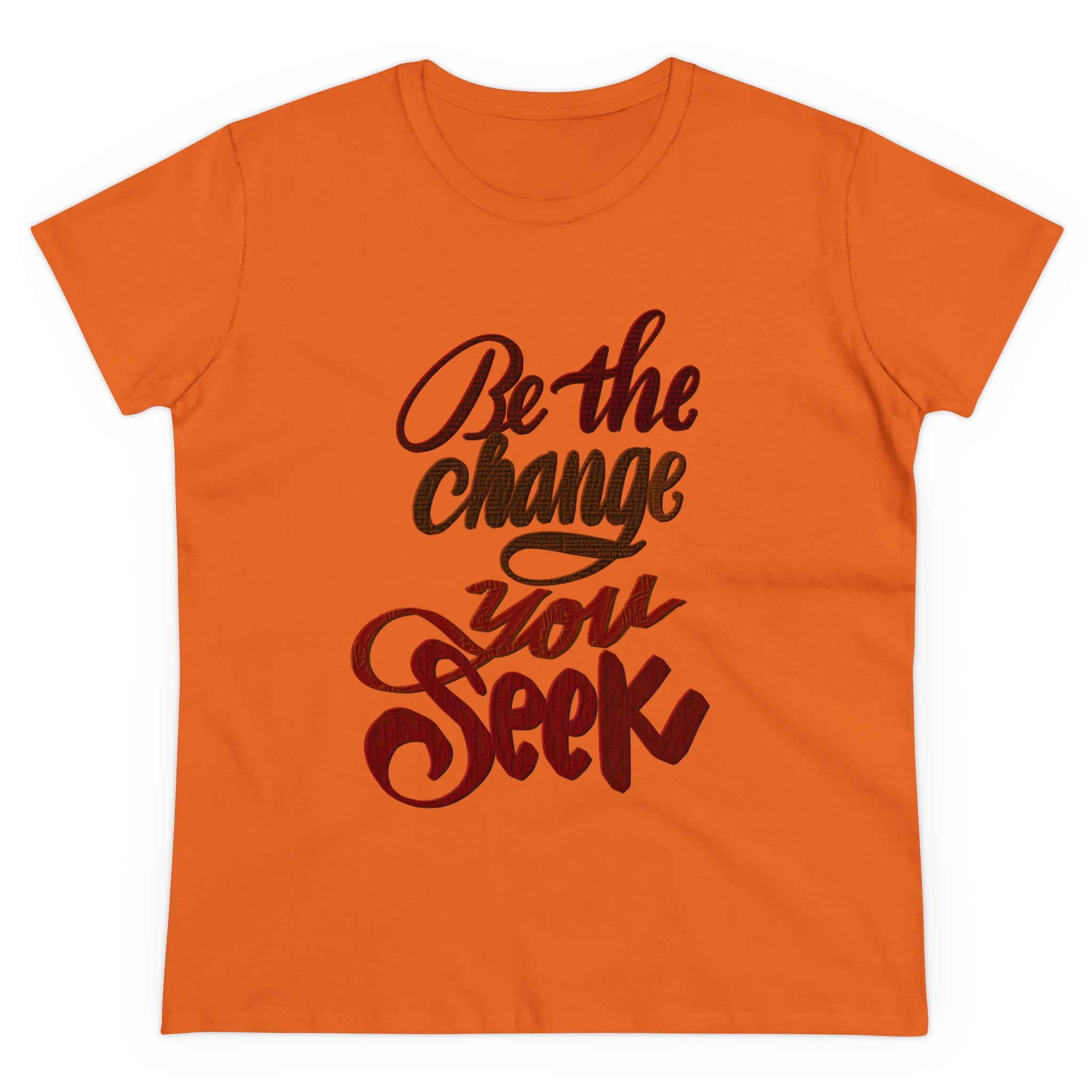 BE THE CHANGE Midweight Cotton Tee