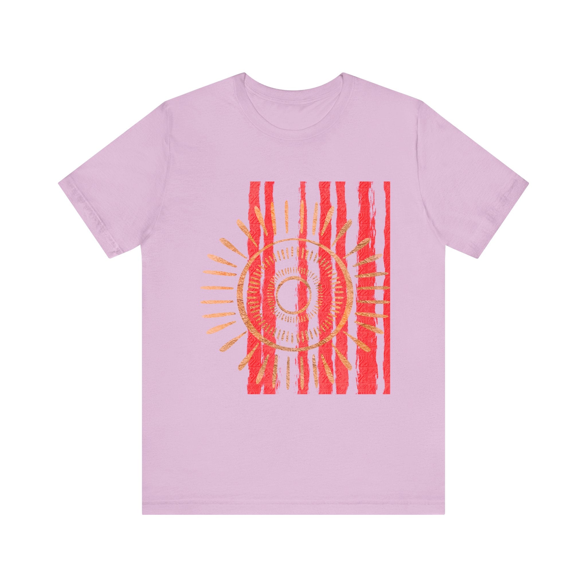 Sunrise Vibes Unisex Jersey Short Sleeve Tee - Bright Summer Graphic Design