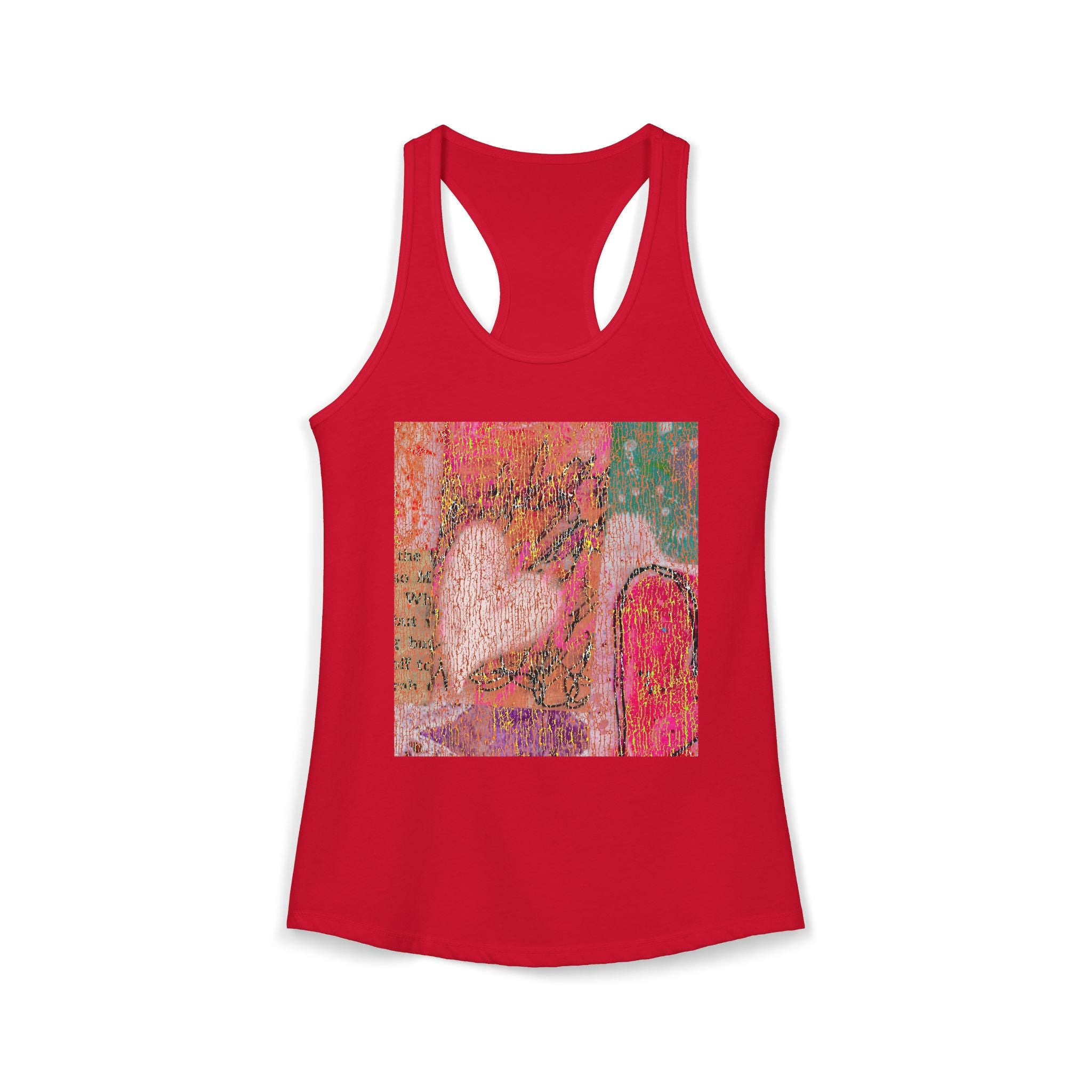 What Is Love? Tank Top — Women's Racerback Summer Tank