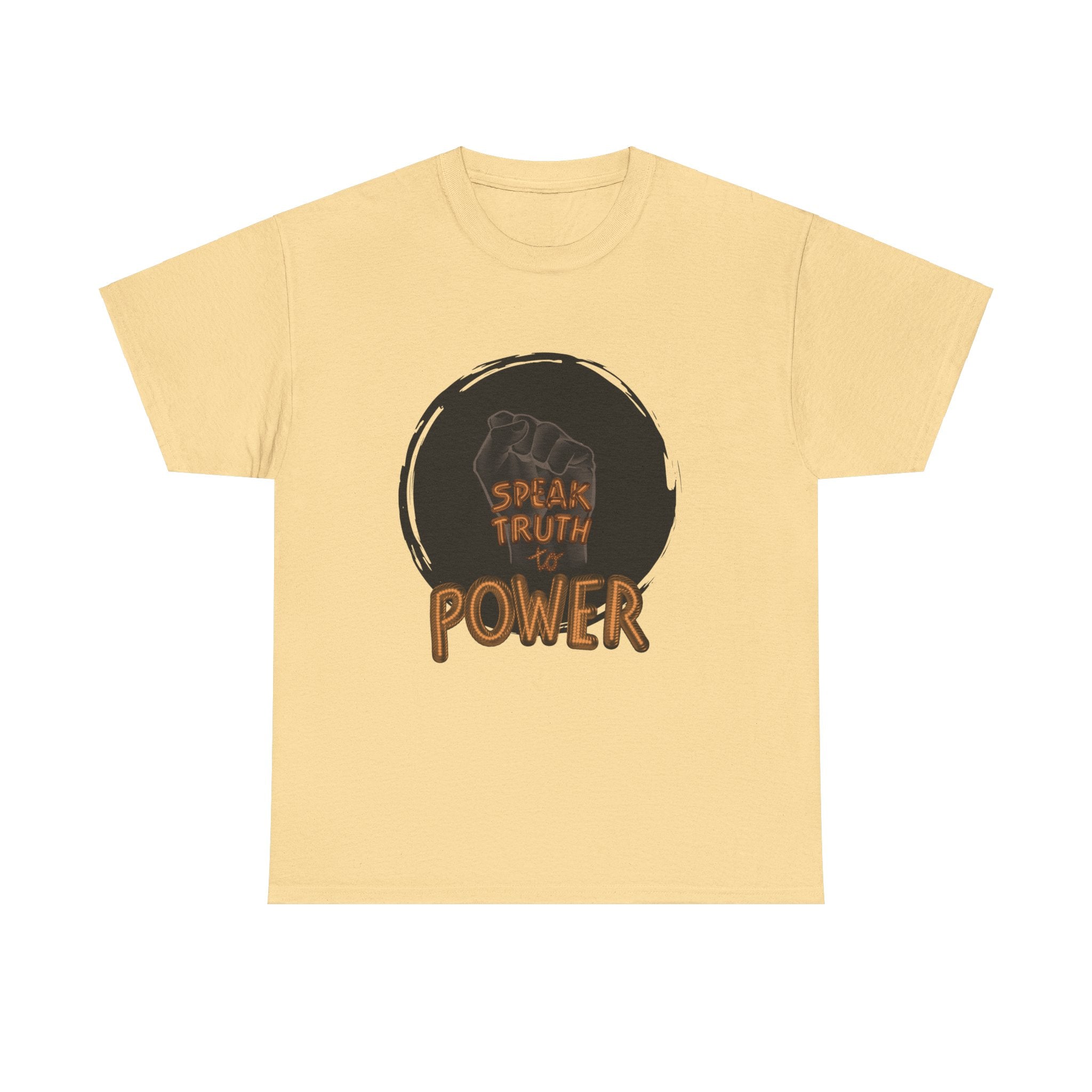 SPEAK TRUTH TO POWER Unisex Heavy Cotton Tee