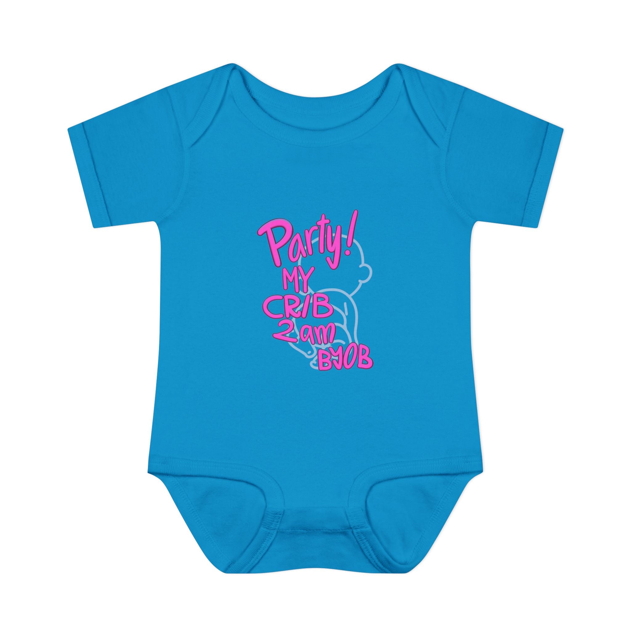 Party Time Infant Bodysuit - My Crib 2 Am BYOB