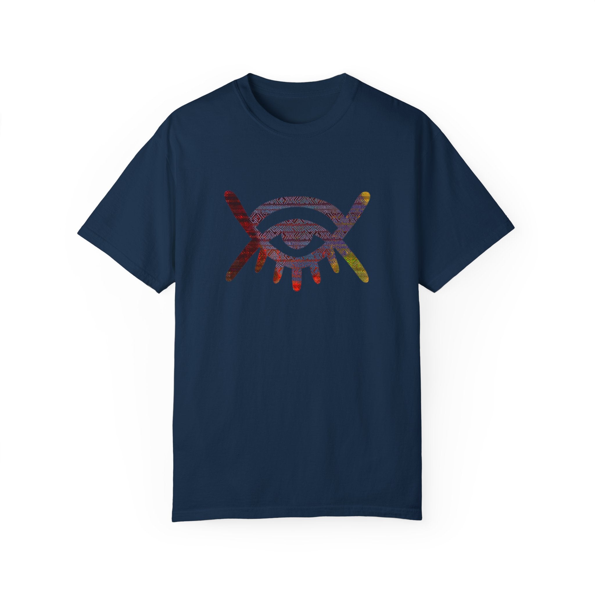 ALL-SEEING EYE ADINKRA Unisex Garment-Dyed T-shirt