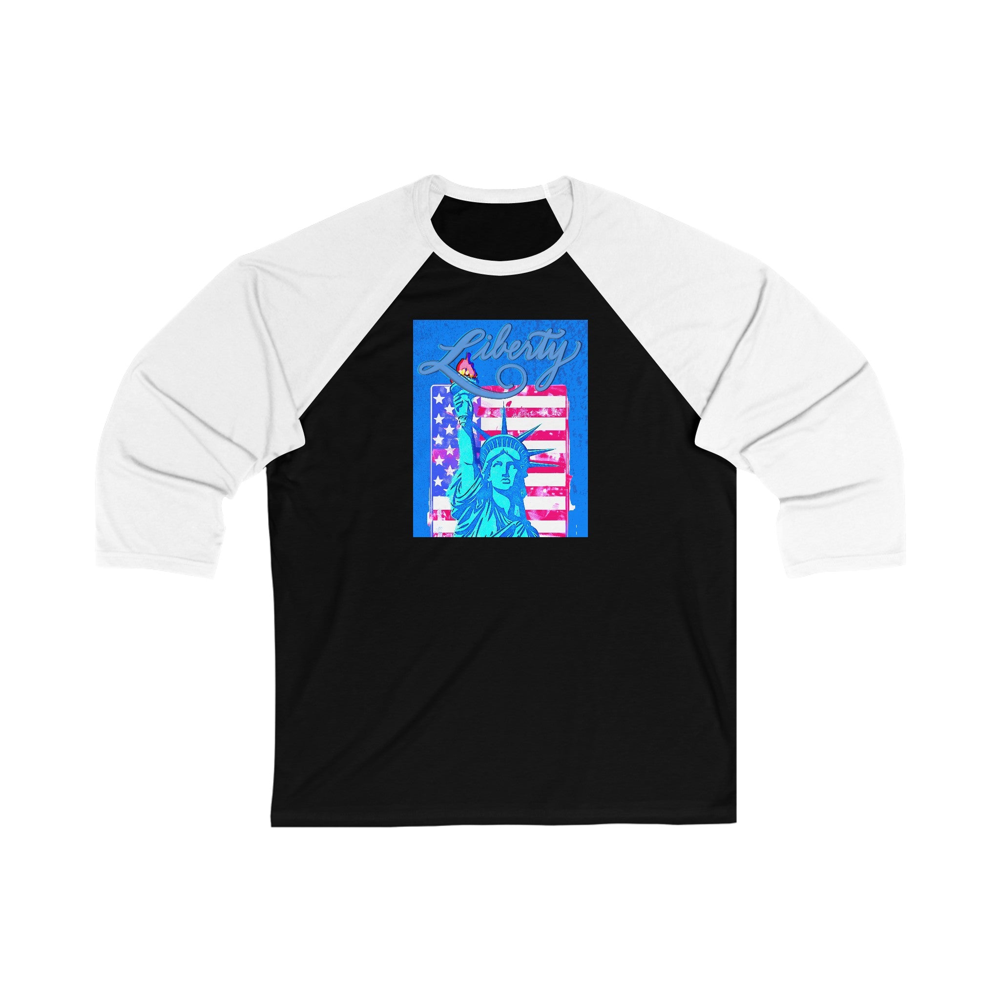 LIBERTY 3\4 Sleeve Baseball Tee