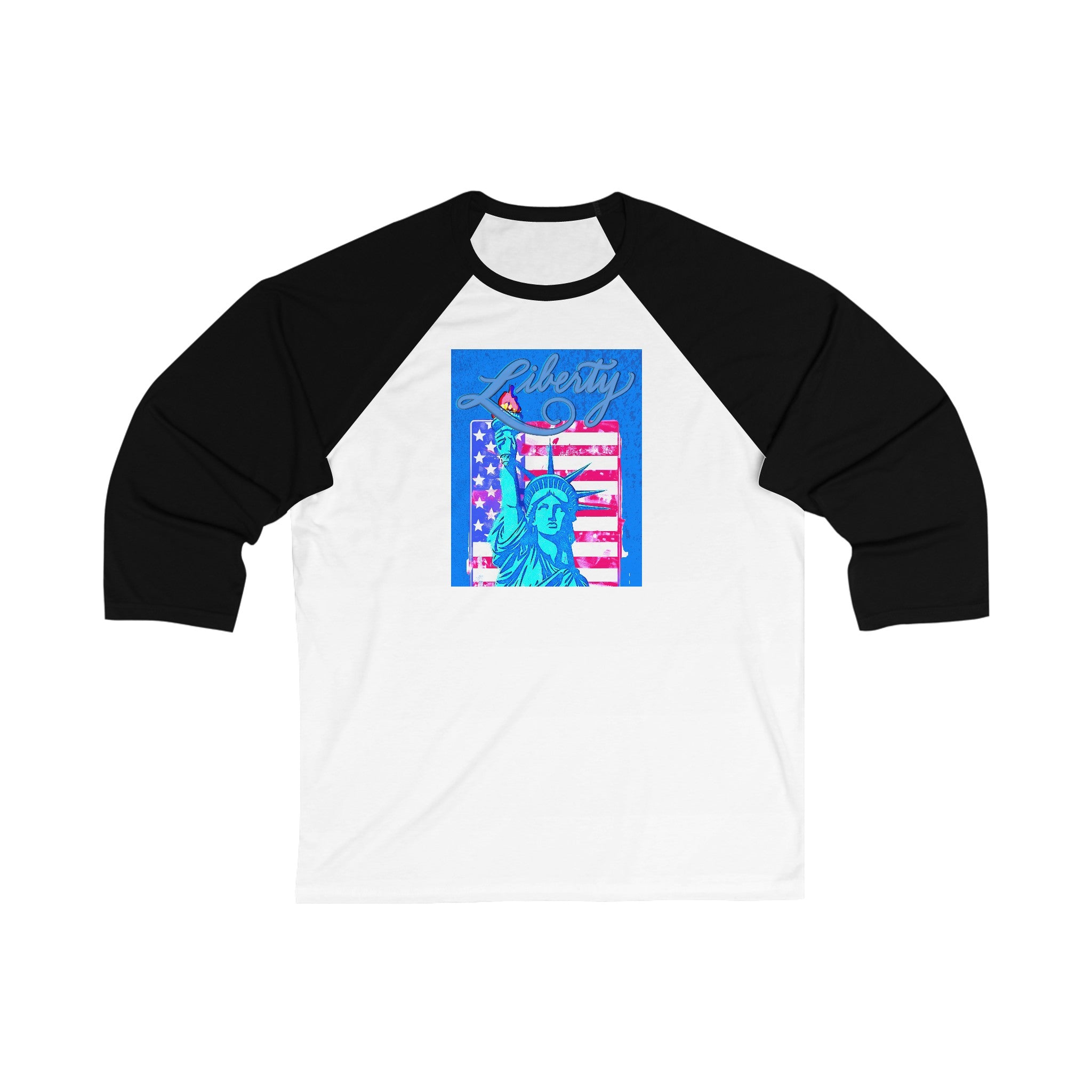 LIBERTY 3\4 Sleeve Baseball Tee