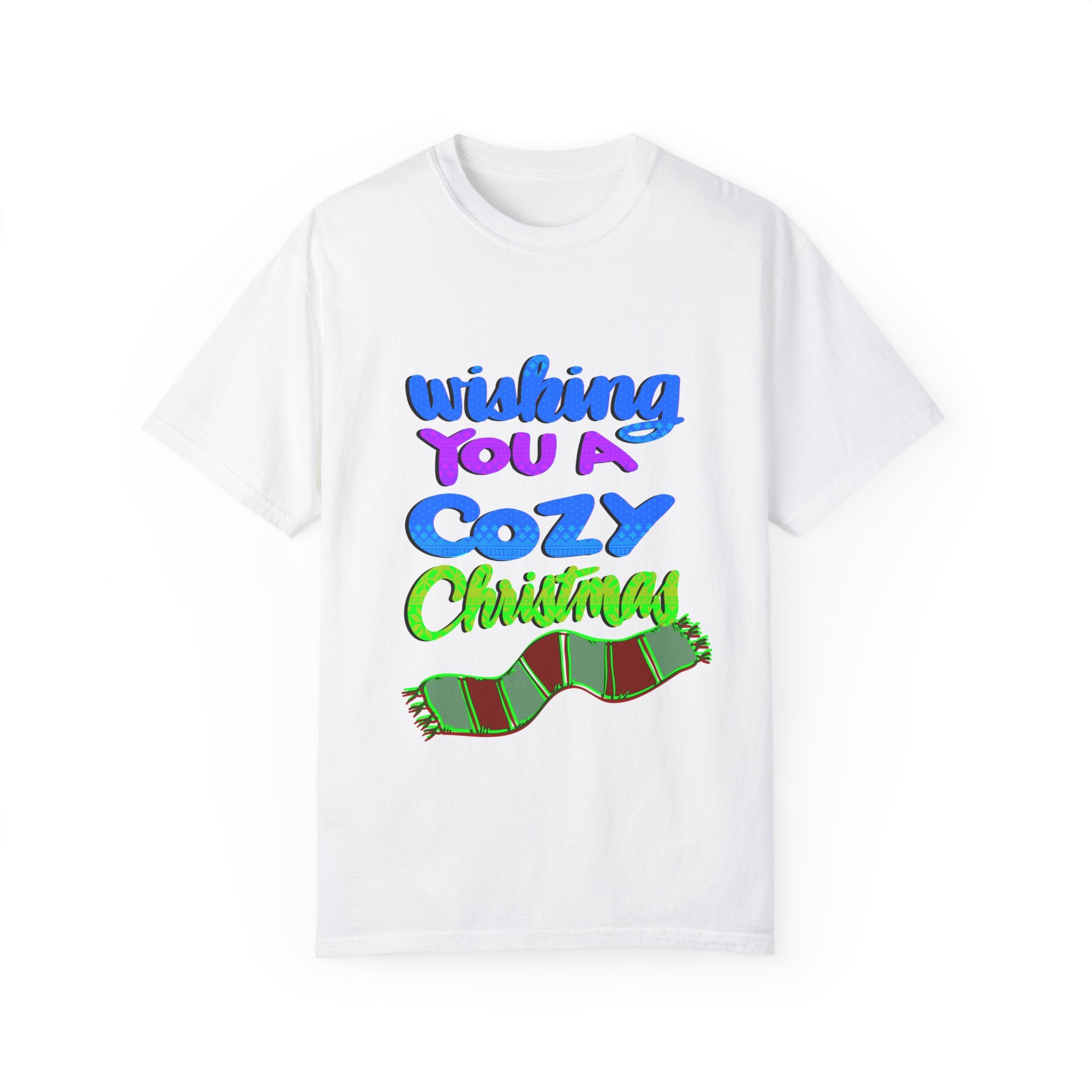 COZY CHRISTMAS Unisex Garment-Dyed T-shirt