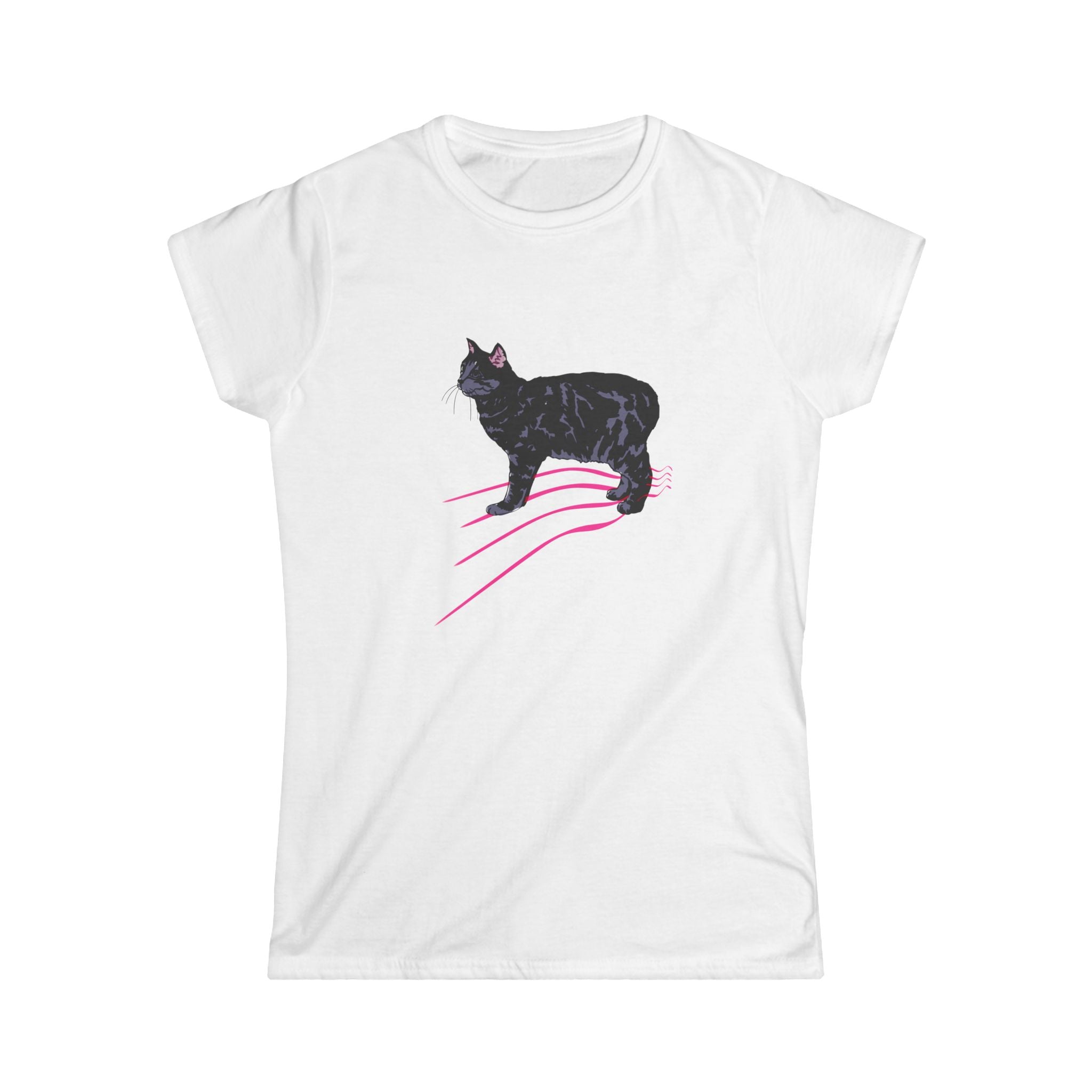 JUST A CAT Women's Softstyle Tee