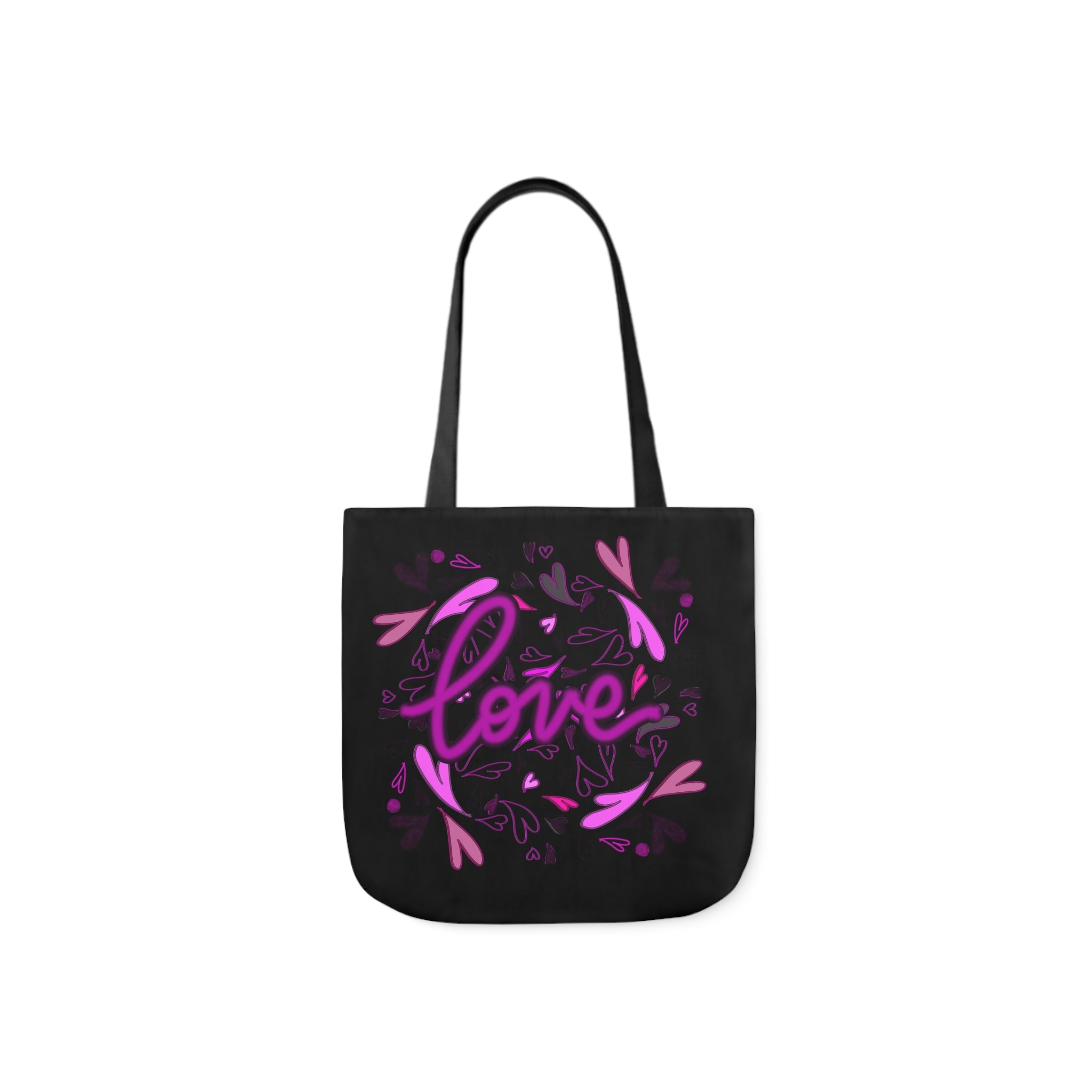 LOVE Tote Bag, 5-Color Straps