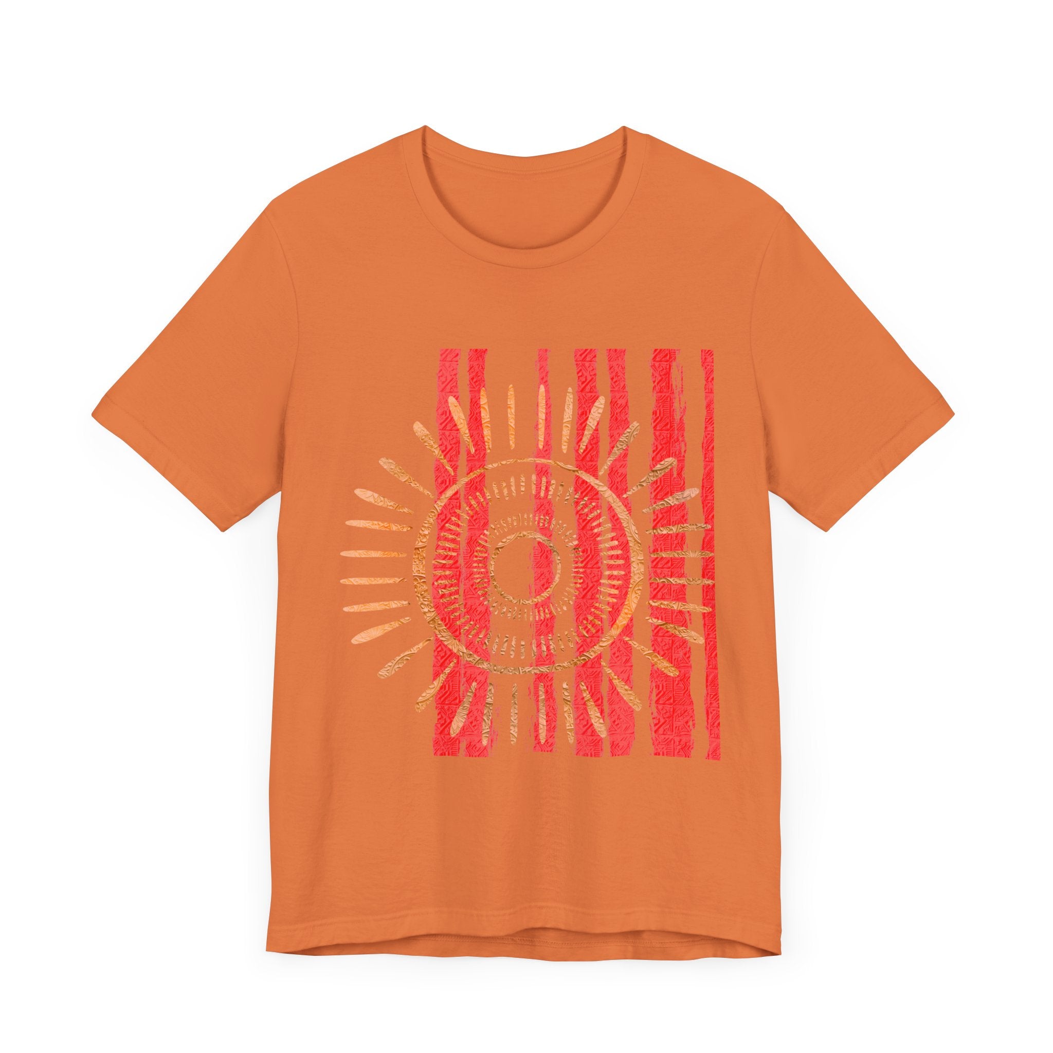 Sunrise Vibes Unisex Jersey Short Sleeve Tee - Bright Summer Graphic Design