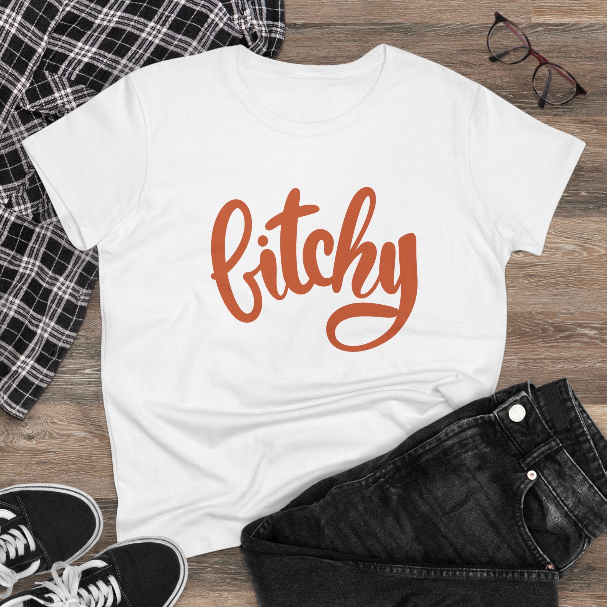 Bitchy Women's Midweight Cotton Tee