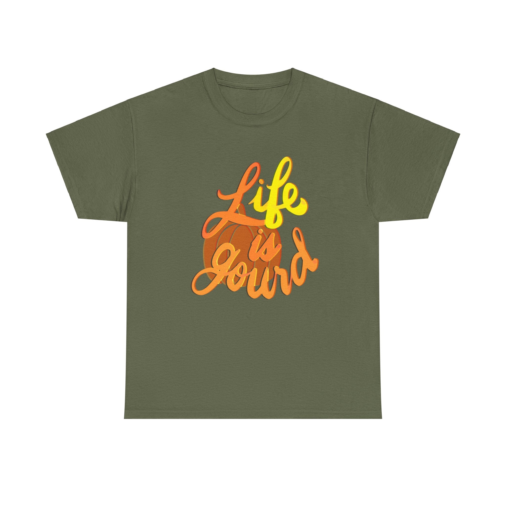 LIFE IS GOURD Unisex Heavy Cotton Tee