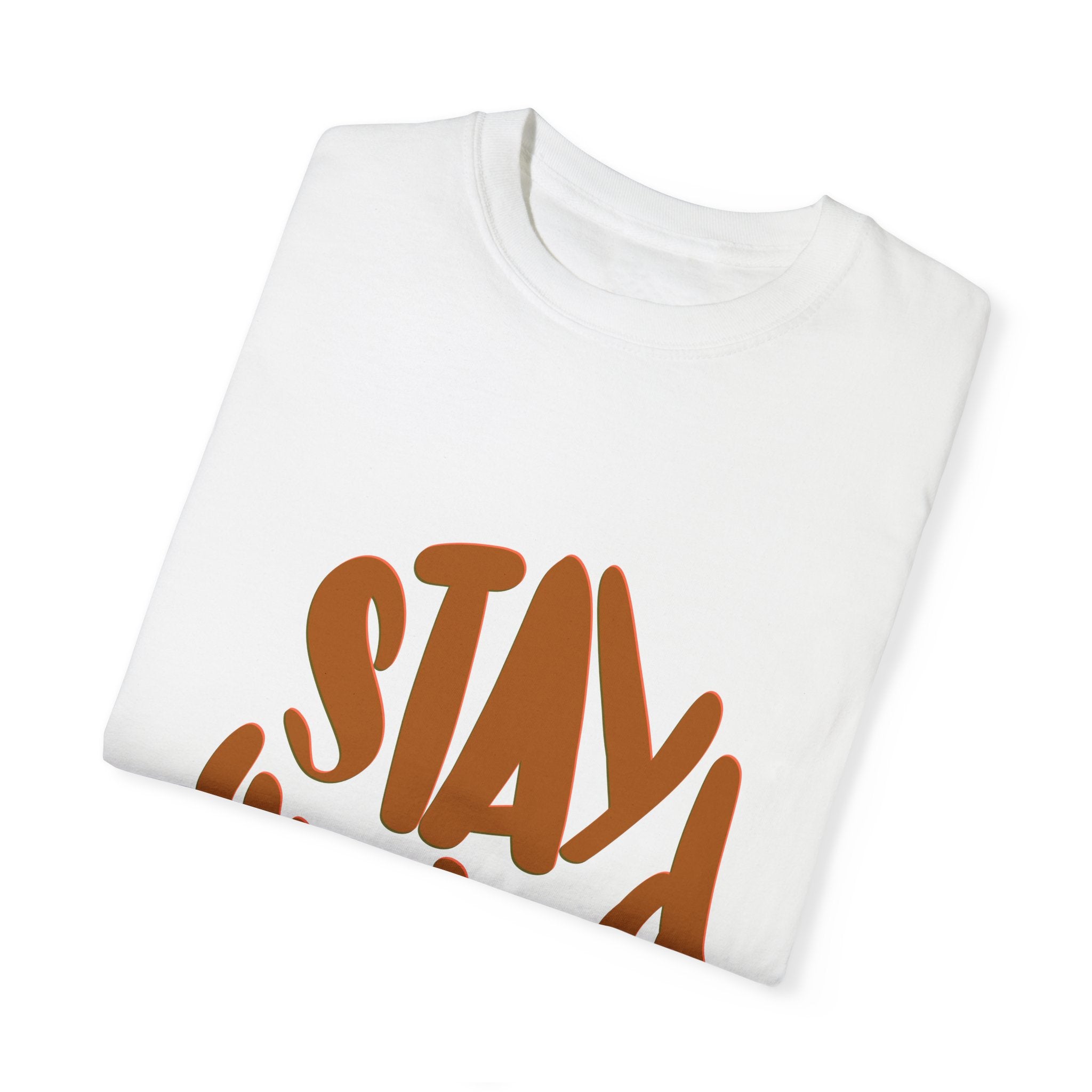 Stay Weird Unisex Garment-Dyed T-Shirt | Trendy Casual Shirt for Self-Expression and Fun Outings