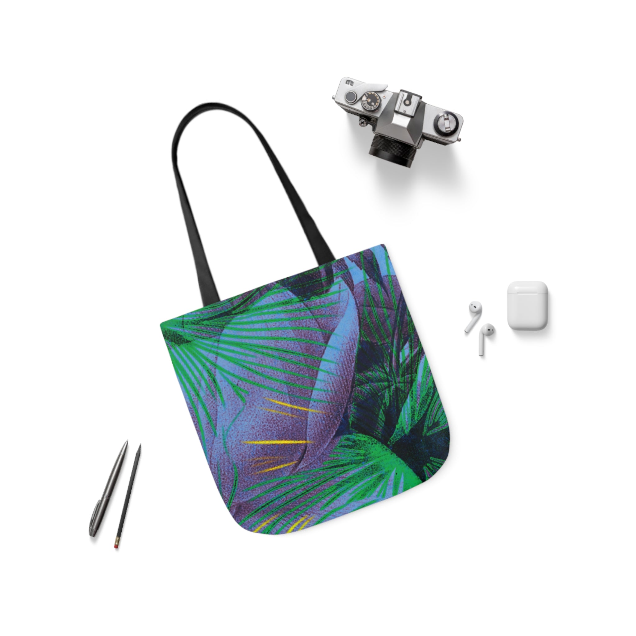 TROPICALI Tote Bag, 5-Color Straps