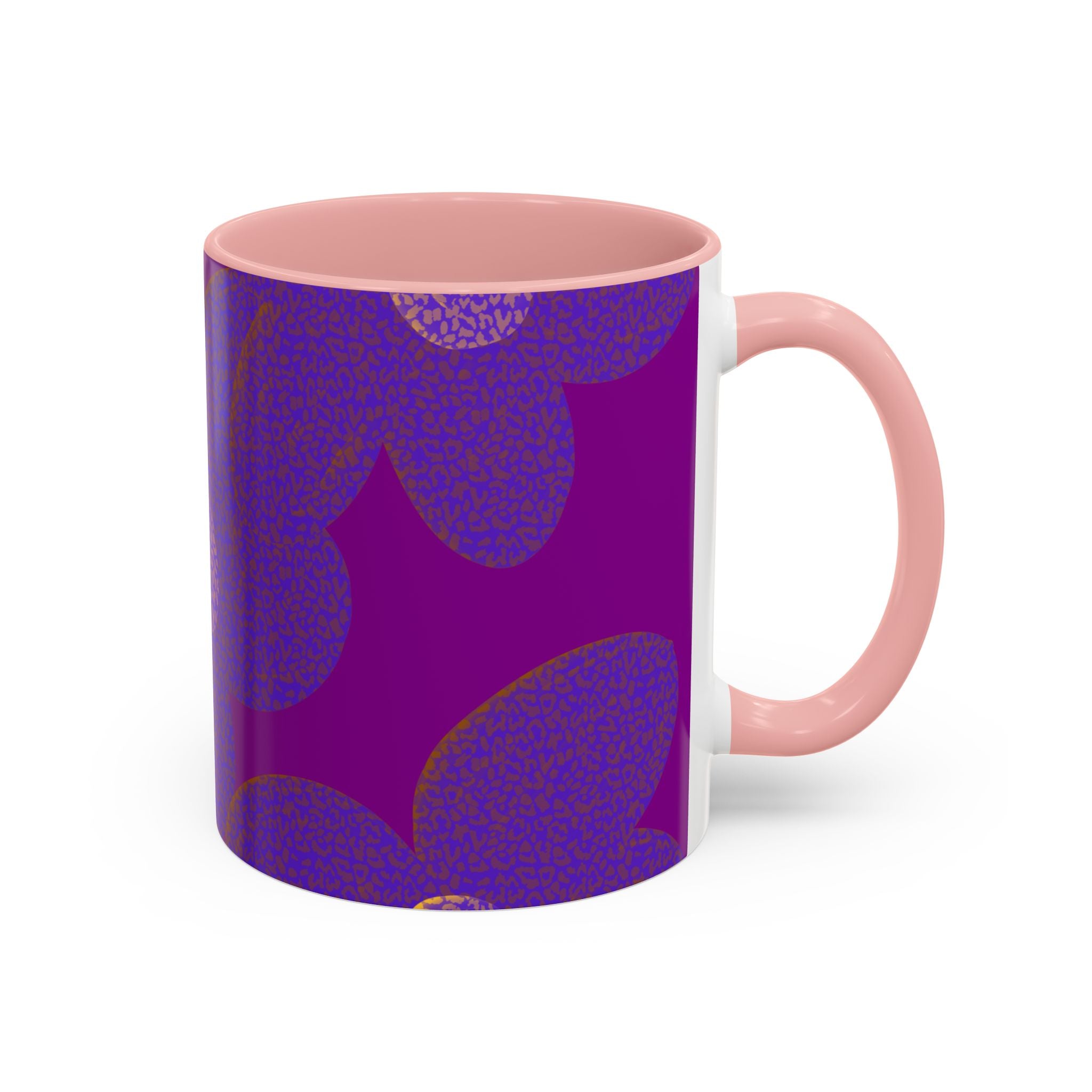 PURPLE FLOWER POWER 11 oz  Coffee Mug