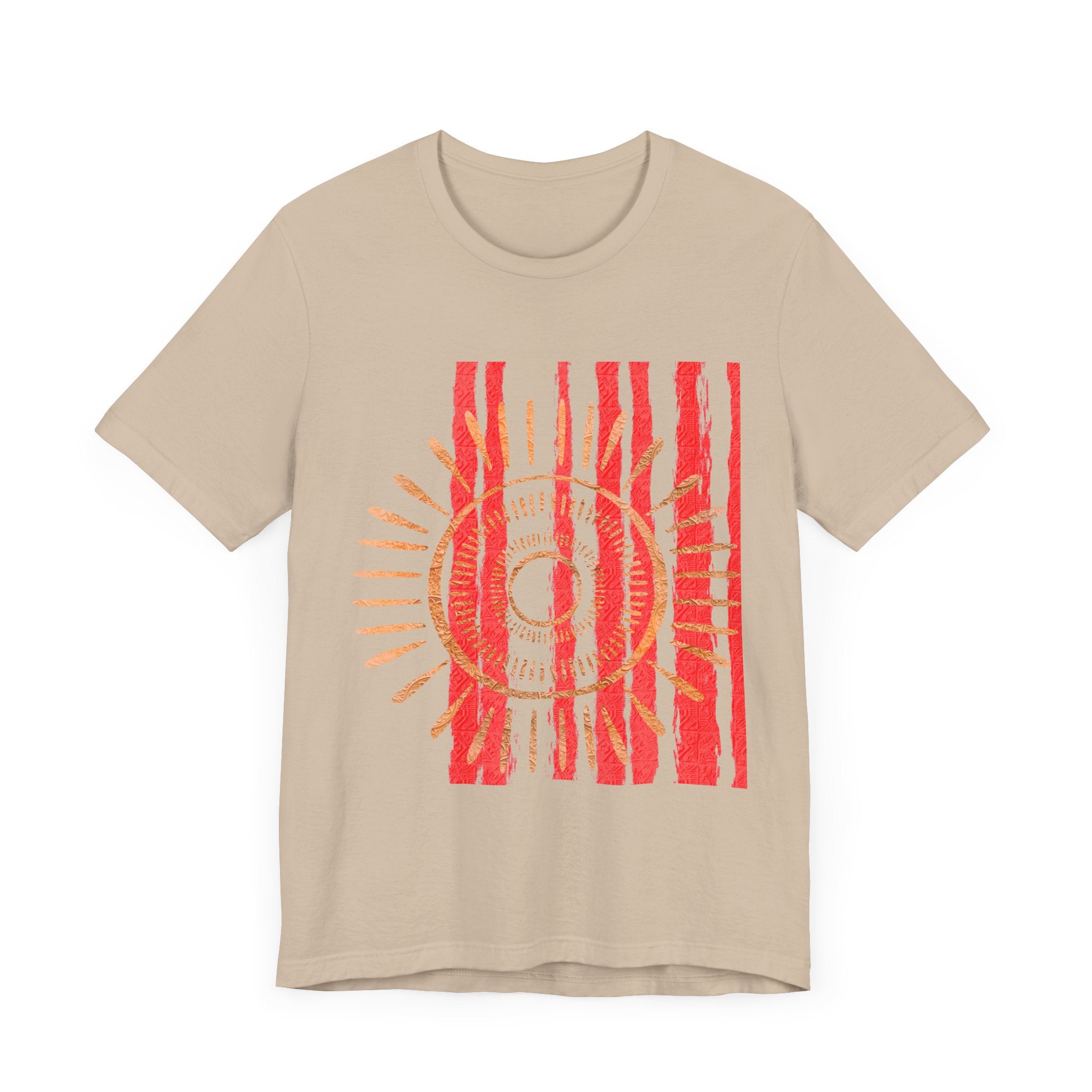 Sunrise Vibes Unisex Jersey Short Sleeve Tee - Bright Summer Graphic Design