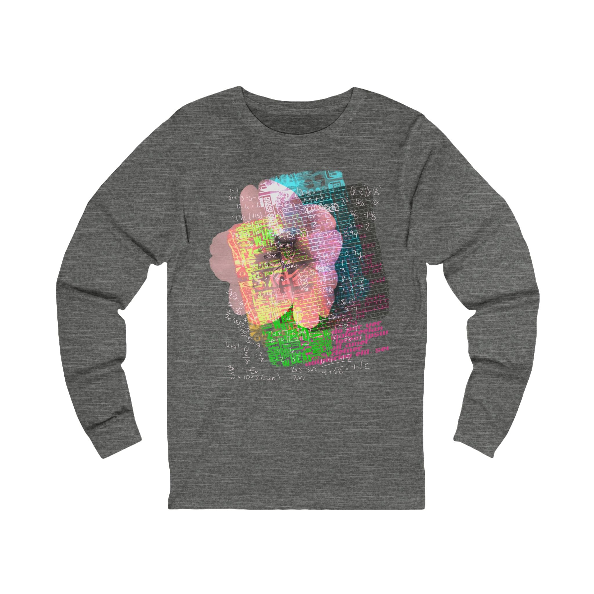 FLORAL SCHOLAR Long Sleeve Tee