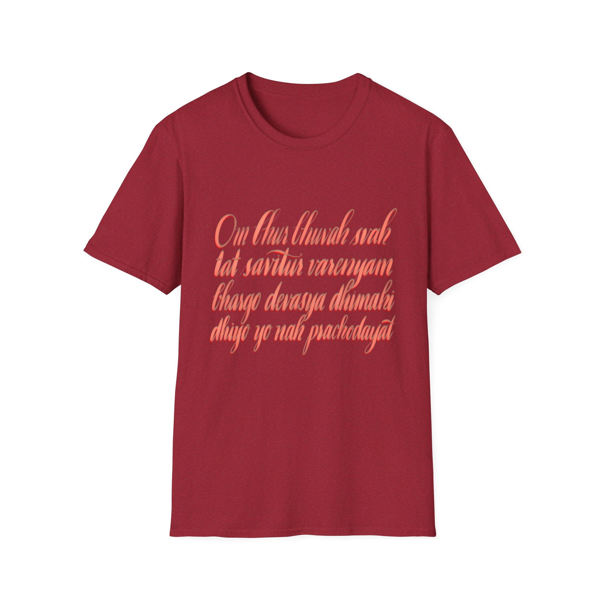 Spiritual Affirmation Unisex Softstyle T-Shirt - Inspirational Quote Tee