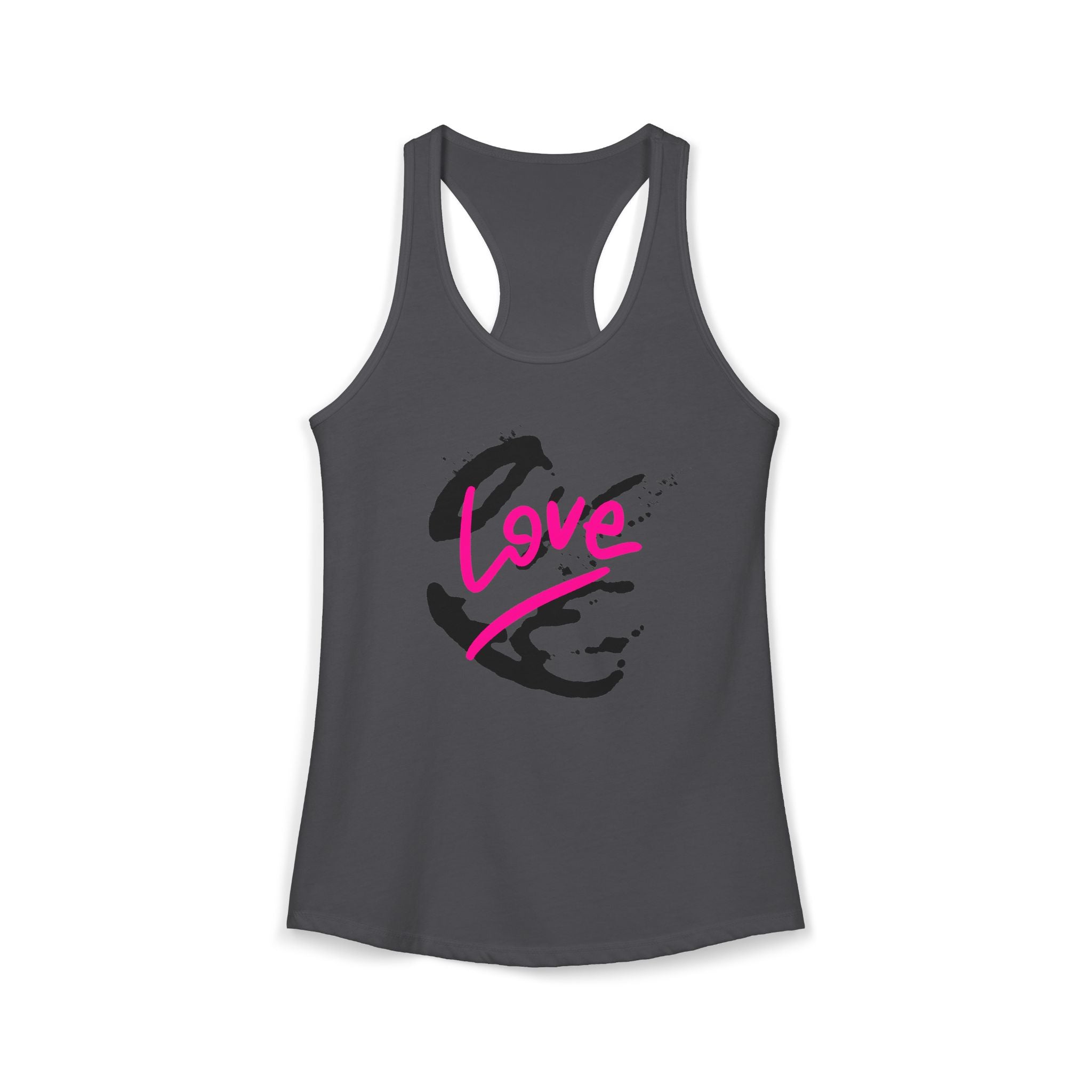 Love Handwritten Racerback Tank