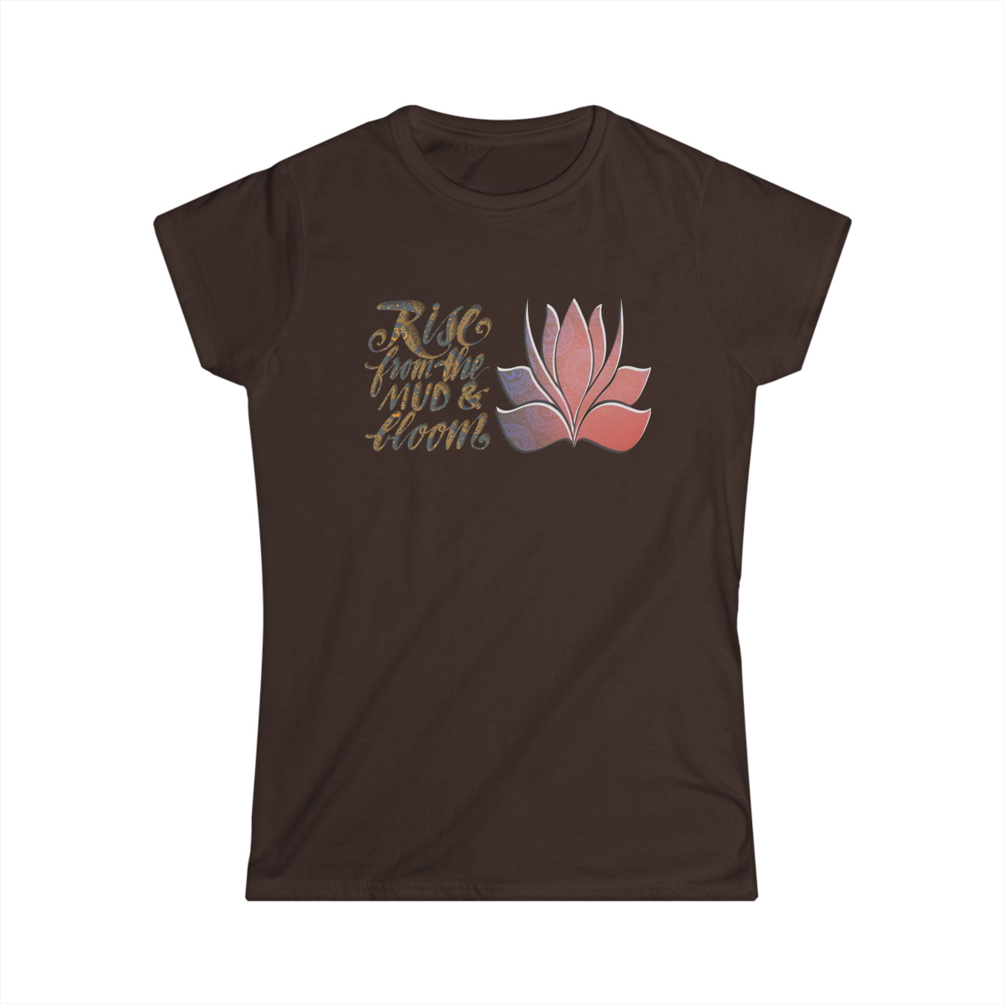 YOGA RISE FROM THE MUD women’s tee