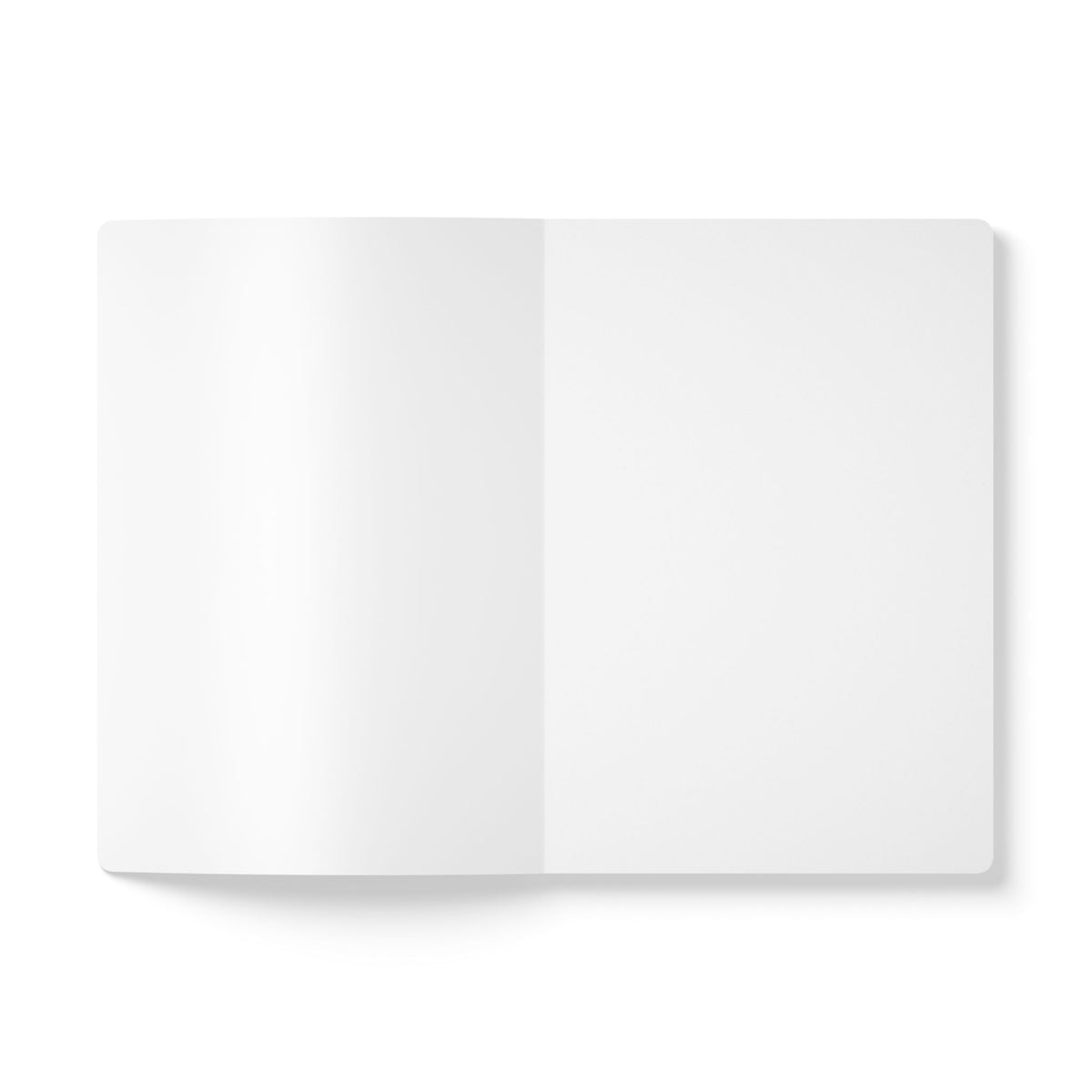 Yoga Journal — "Yoga is not about self-improvement. It’s about self-acceptance." Softcover Notebook