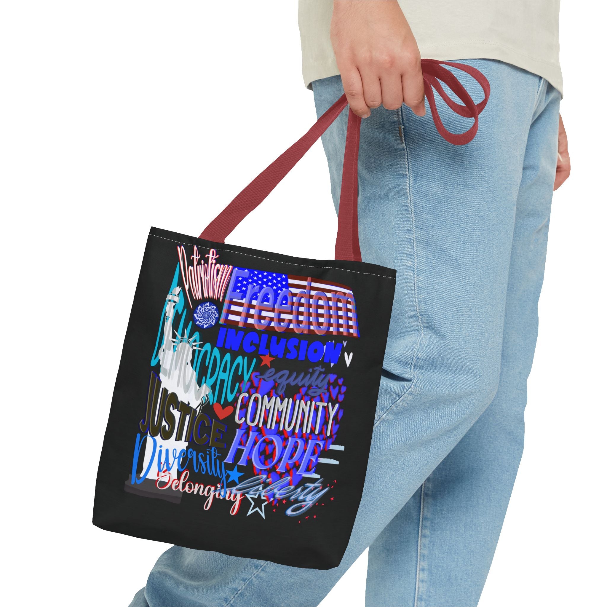 US VALUES Tote Bag