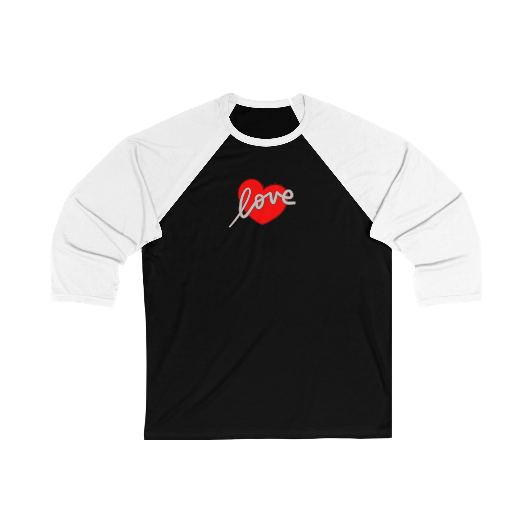 LOVE 3\4 Sleeve Baseball Tee