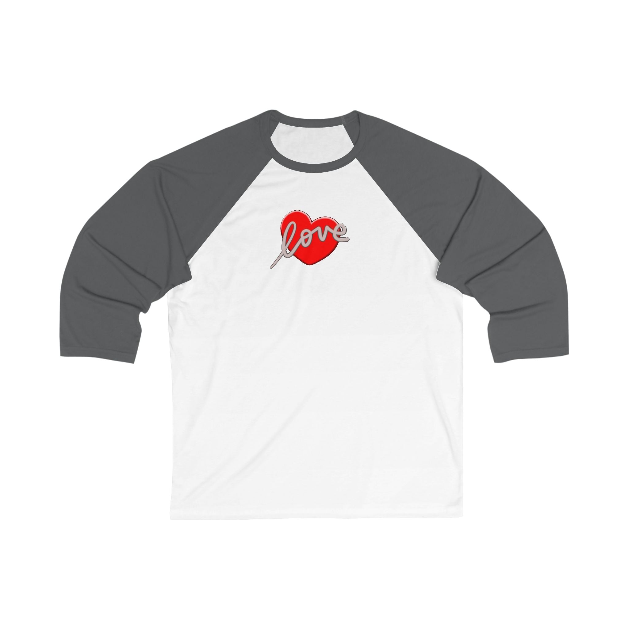 LOVE 3\4 Sleeve Baseball Tee