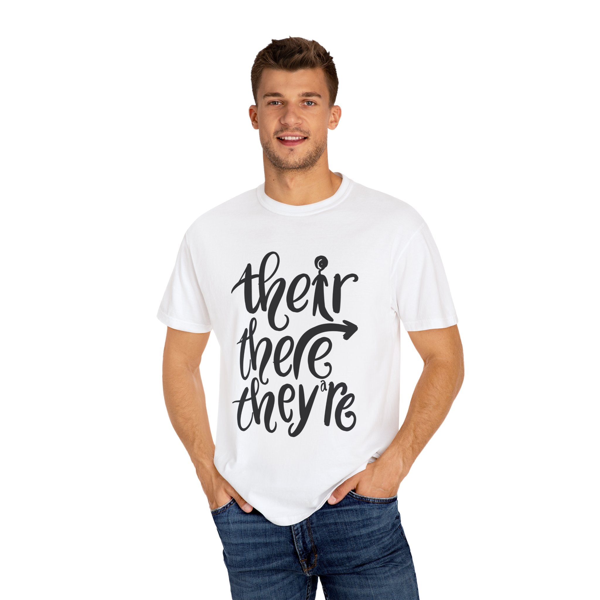 ‘Their, There, They’re’ Grammar Tee