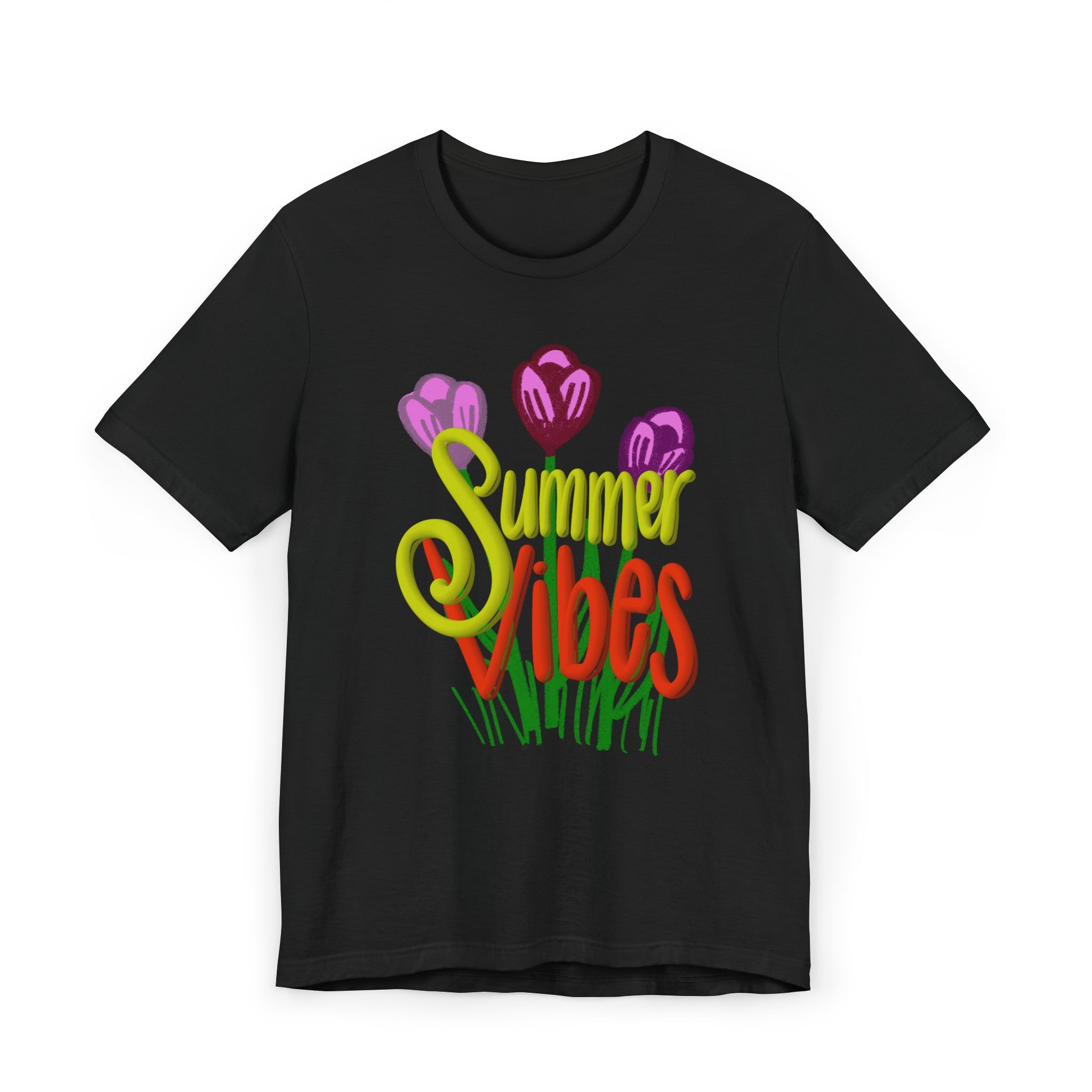 SUMMER VIBES Unisex Jersey T-Shirt