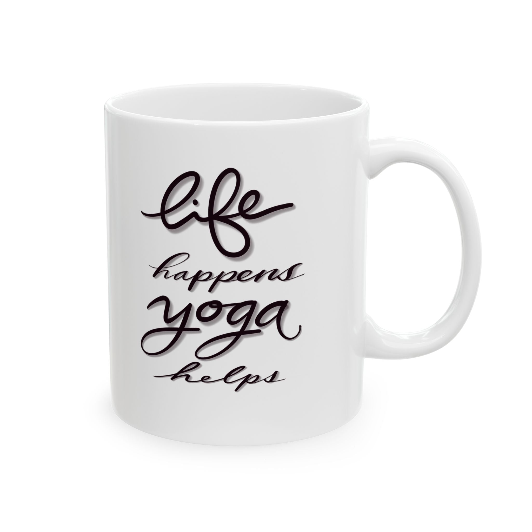 Yoga Ceramic Mug - Perfect Gift for Coffee Lovers