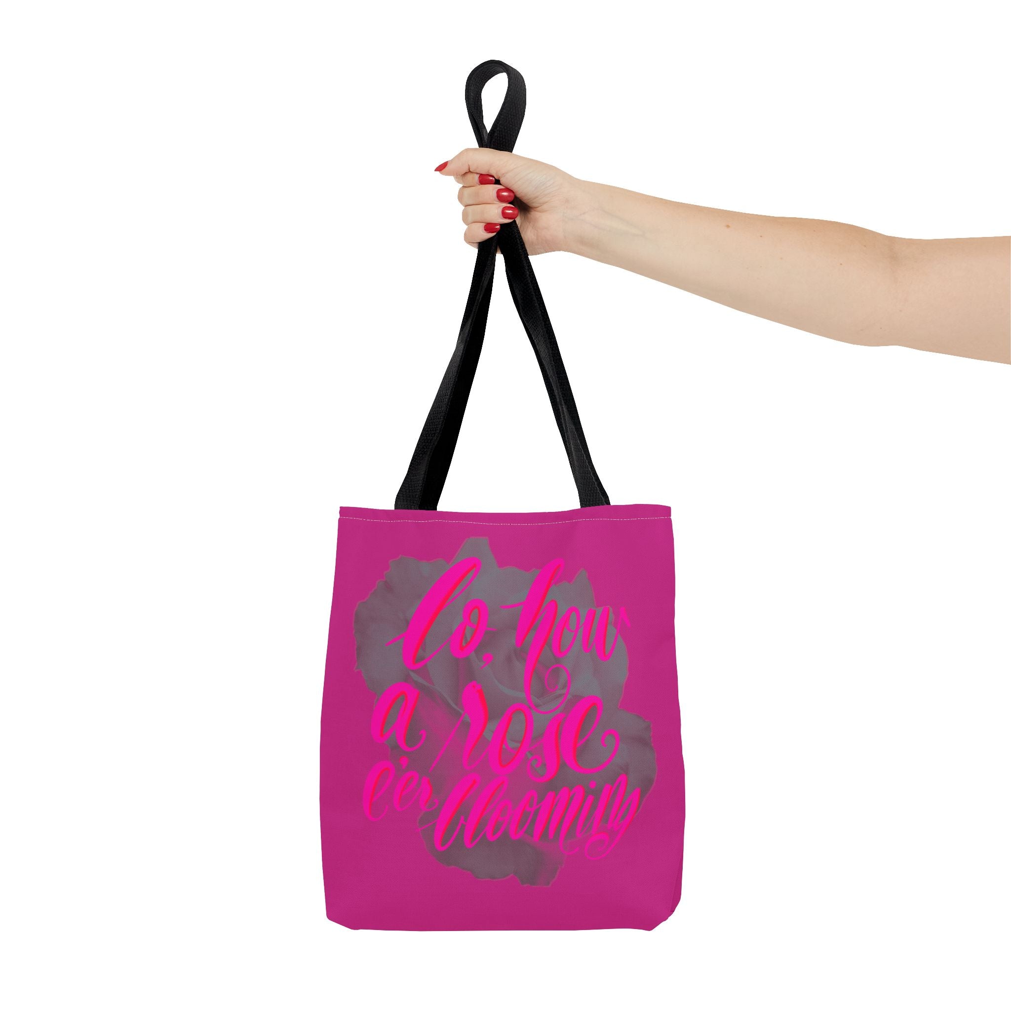 LO HOW A ROSE Tote Bag