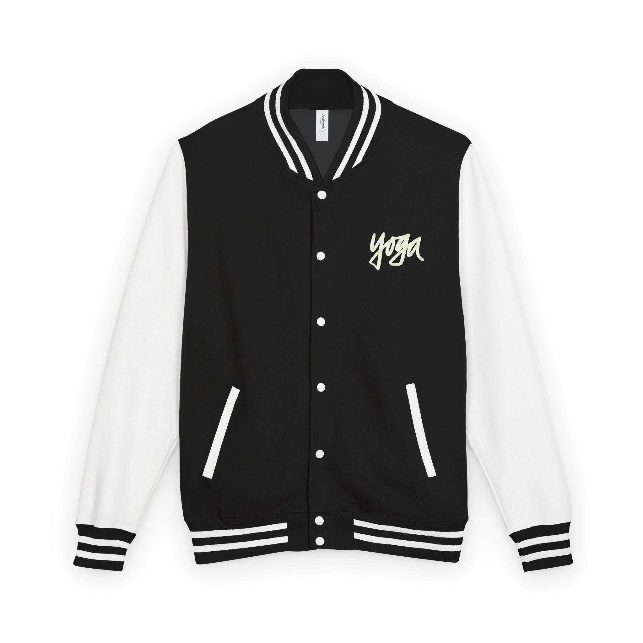 Unisex Heavyweight Letterman Jacket - Stylish Yoga Apparel for Comfortable Living