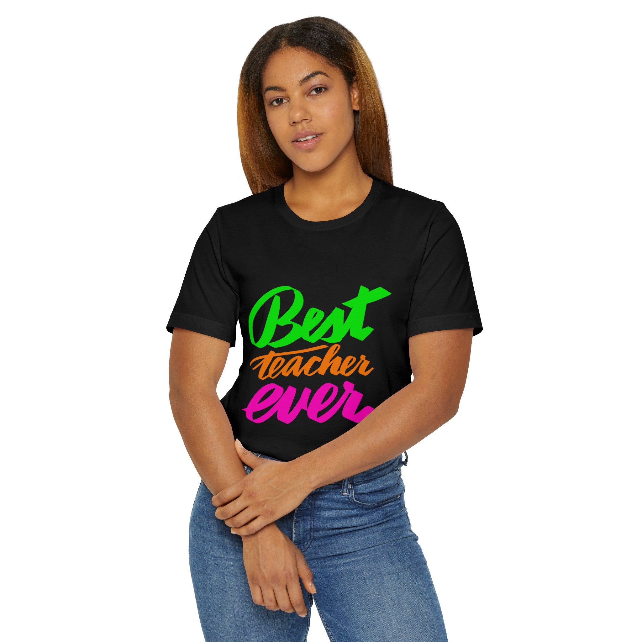 BEST TEACHER EVER Unisex Jersey T-Shirt