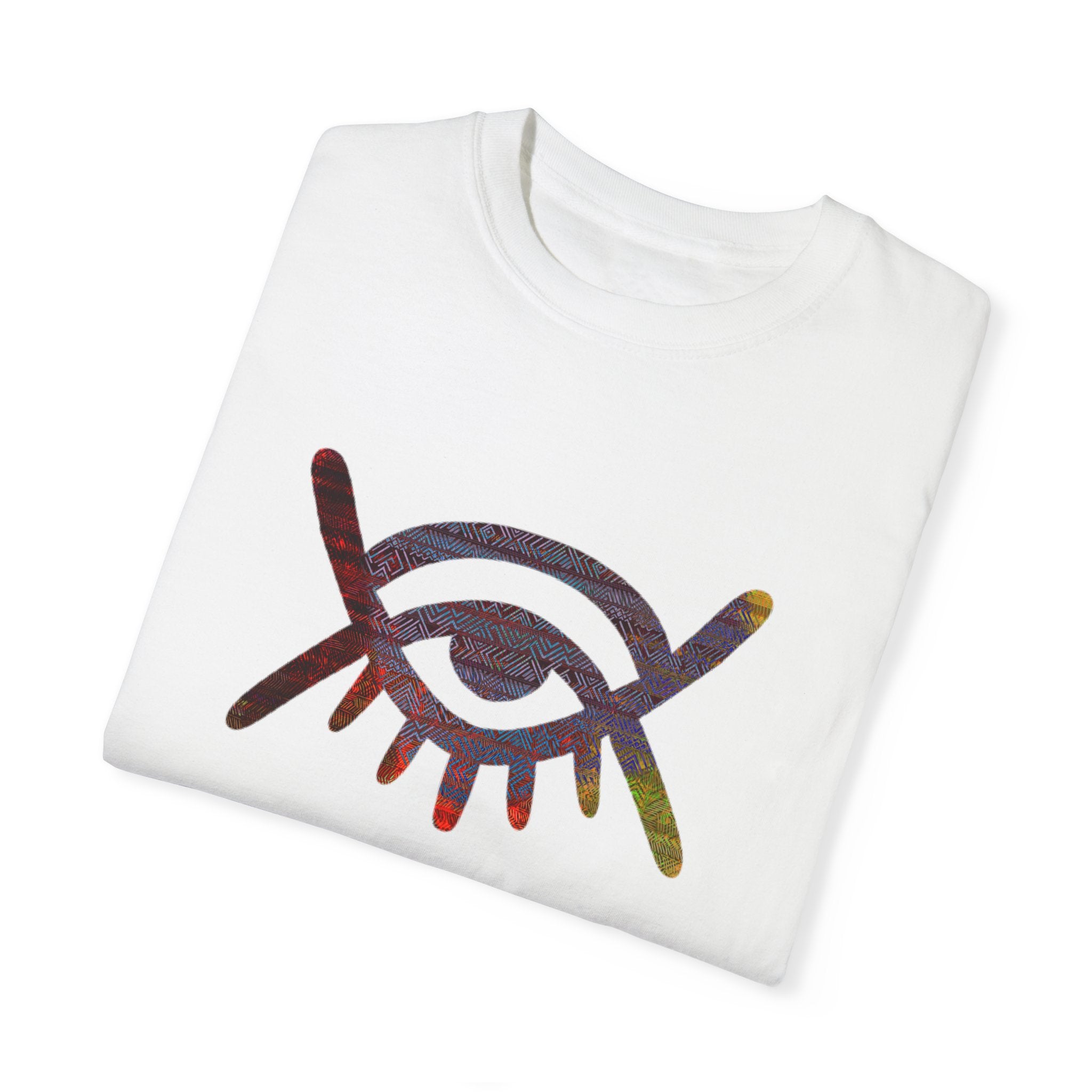 ALL-SEEING EYE ADINKRA Unisex Garment-Dyed T-shirt