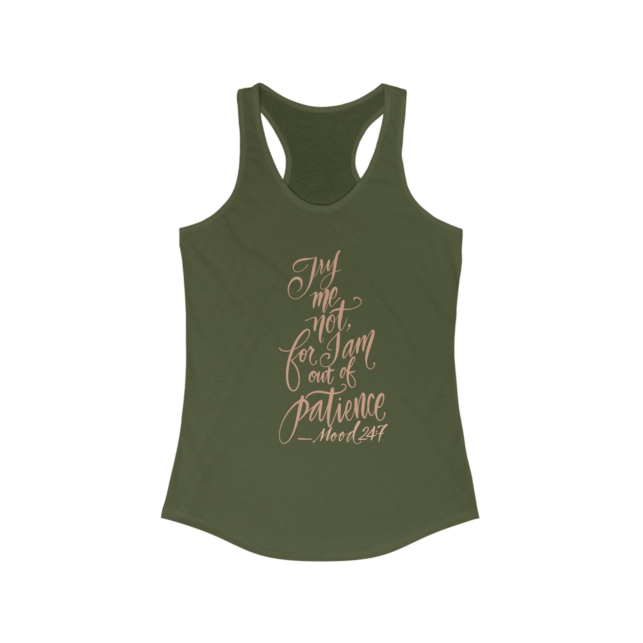 Racerback Tank - Try Me Not