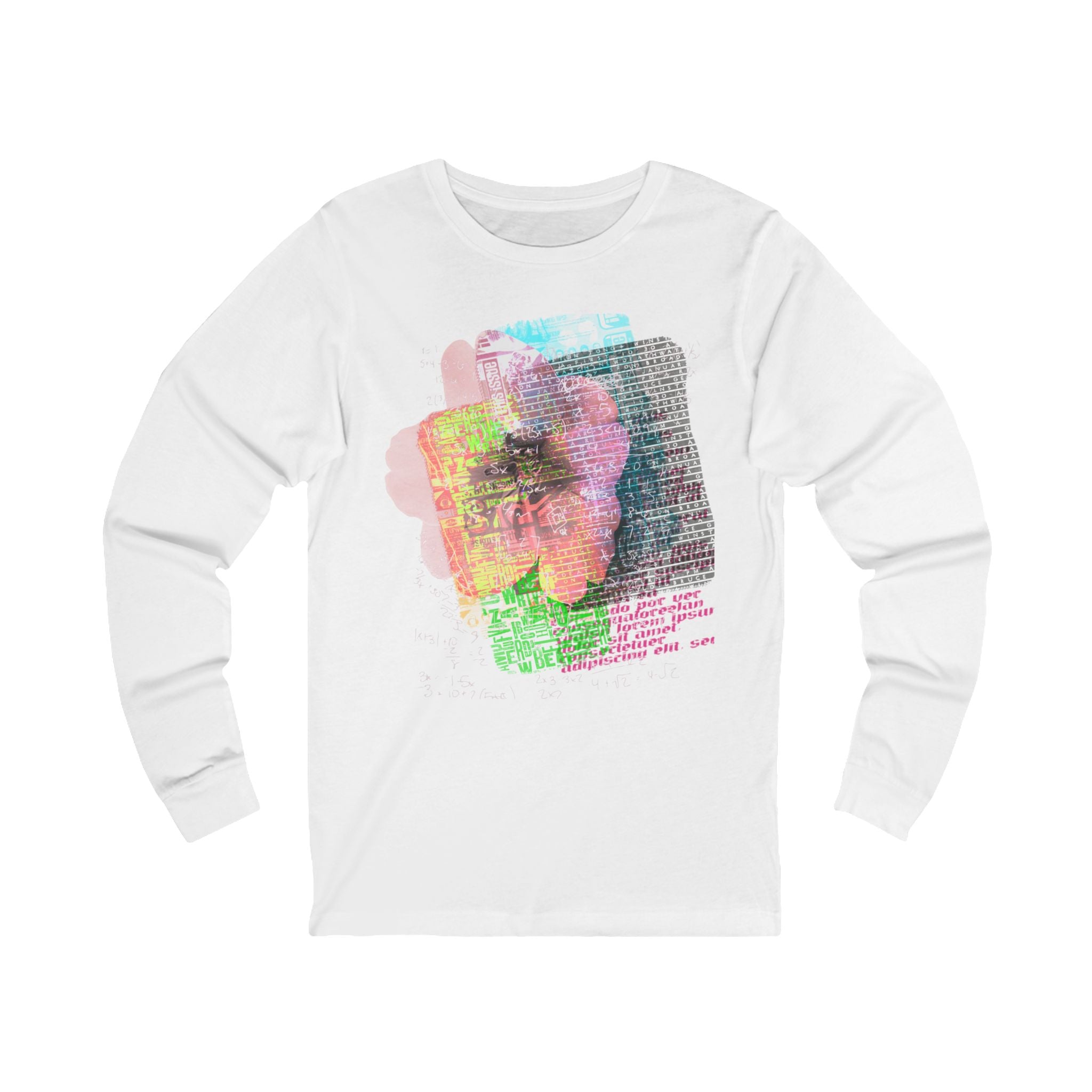 FLORAL SCHOLAR Long Sleeve Tee