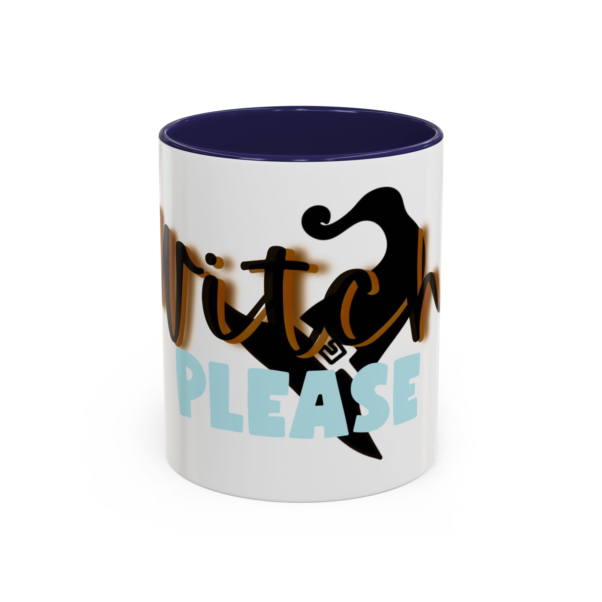 WITCH PLEASE Accent Coffee Mug (11 oz)